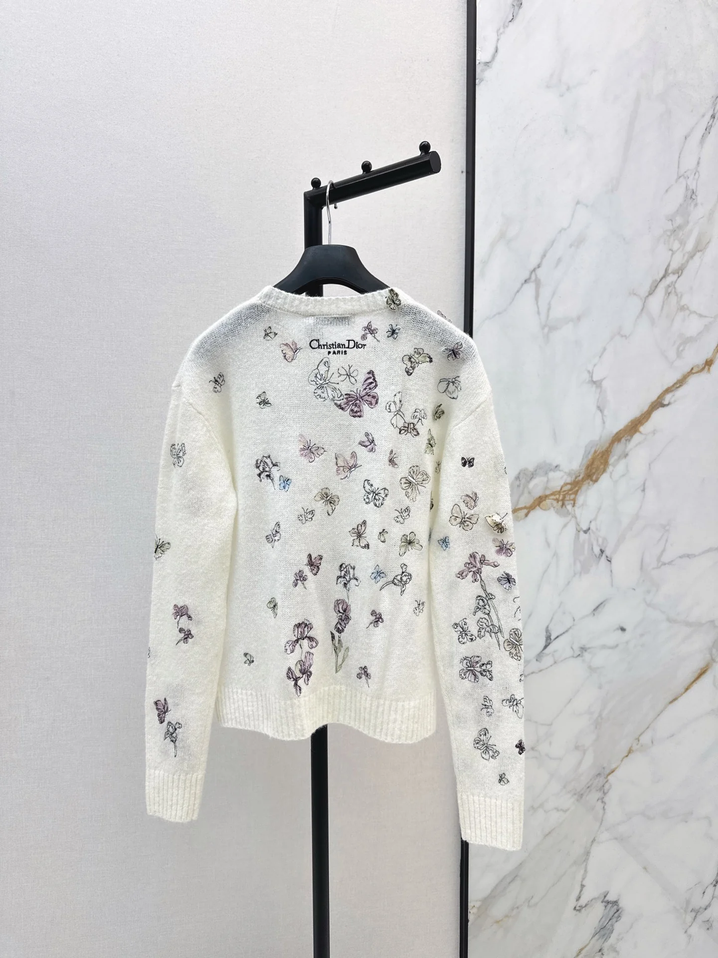 CD 26ss embroidery knitwear