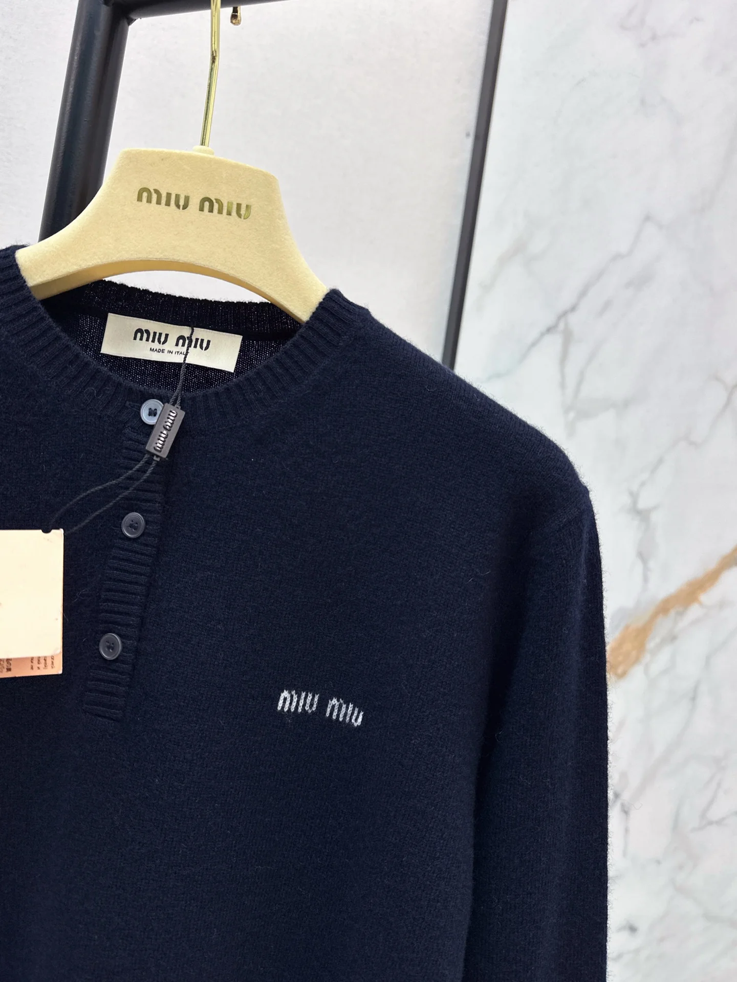 Miu 26ss cashmere knitwear