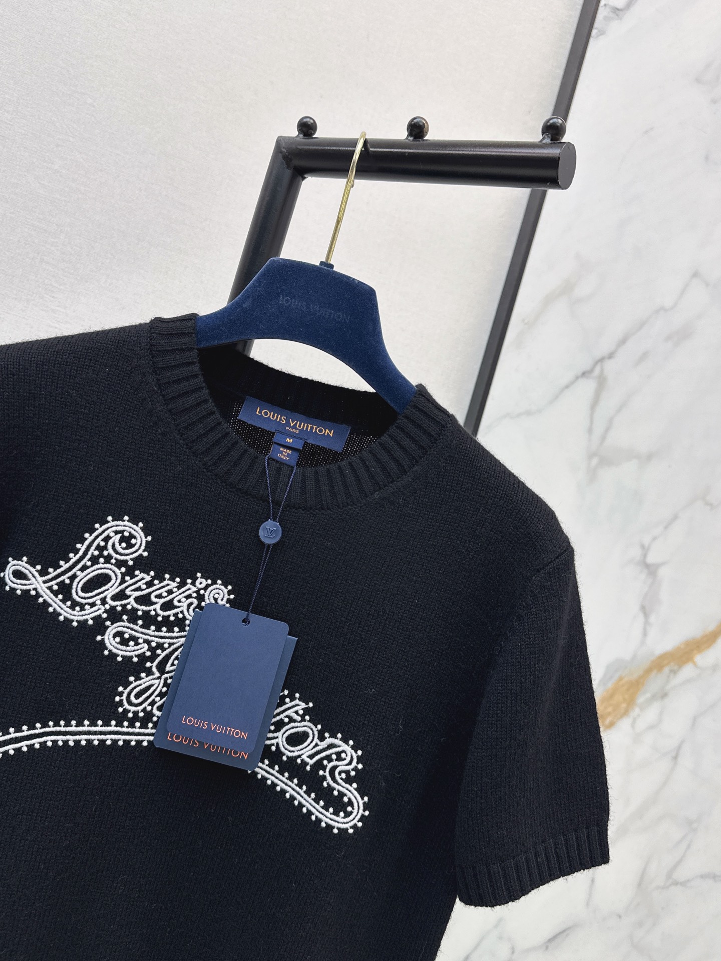 Loui 26ss embroidery knit sweater