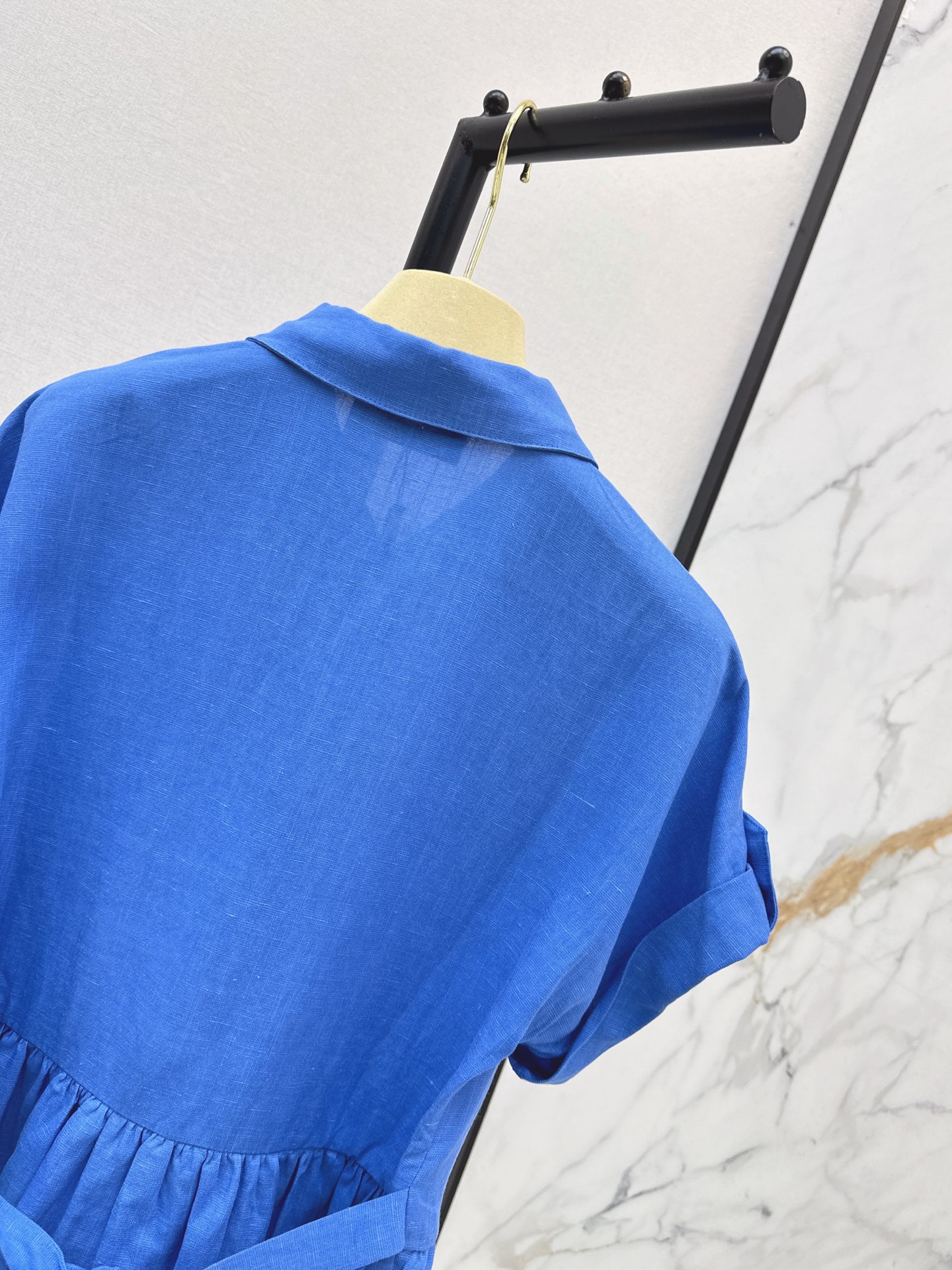 Miu 26ss cargo pocket shirt dress