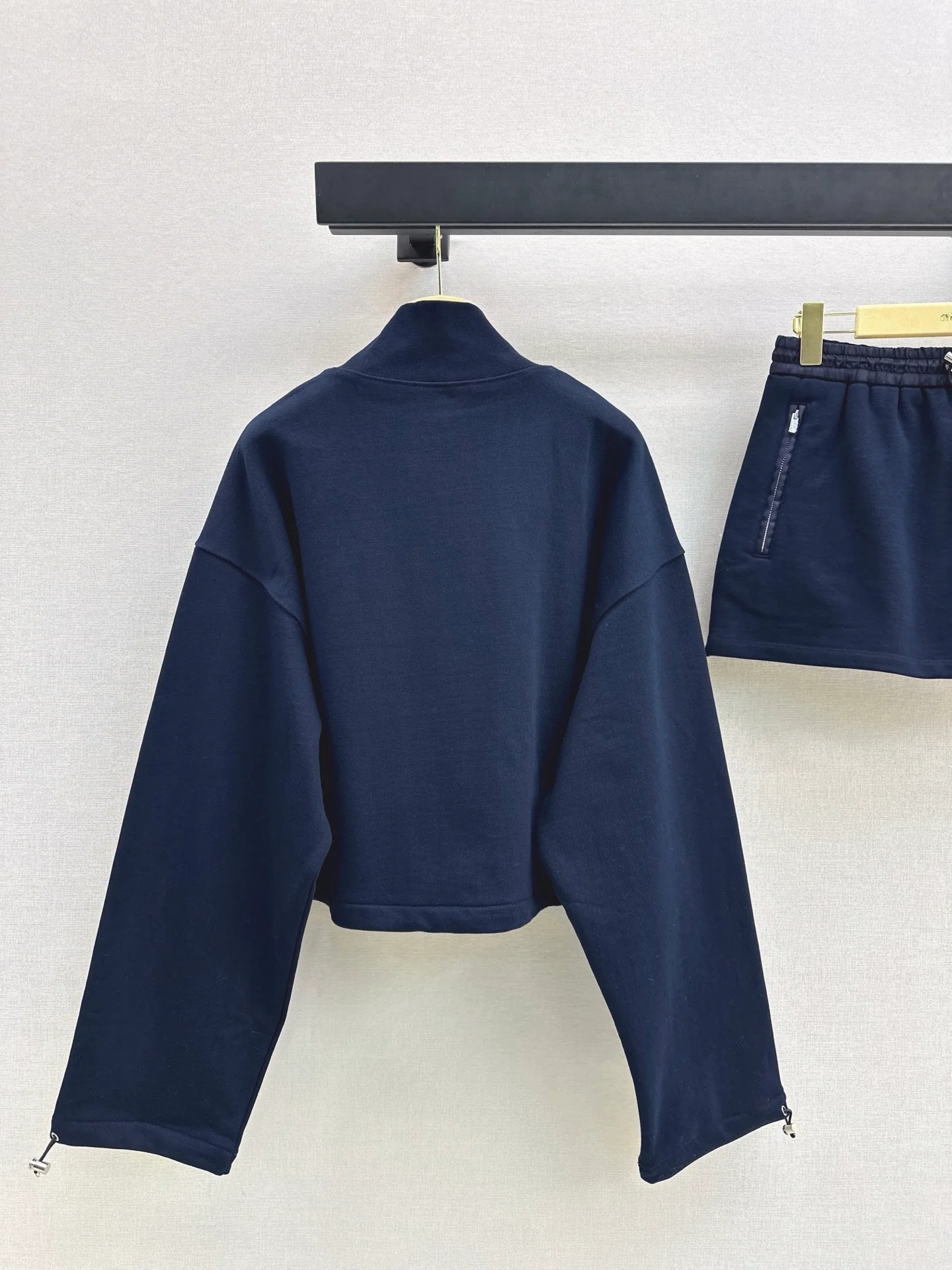 Miu 25fw zip-up jacket