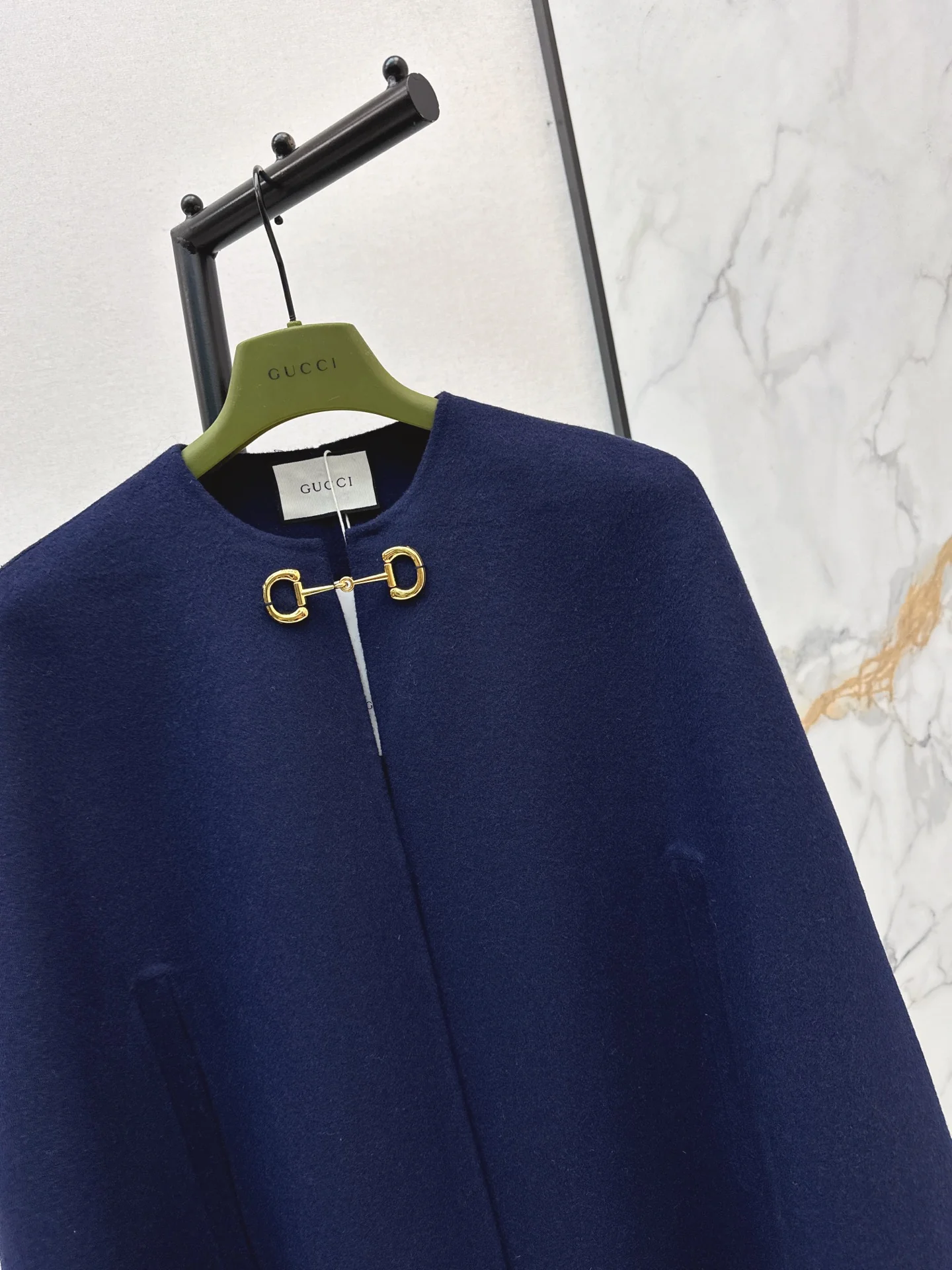 Gucc 25fw wool cape coats