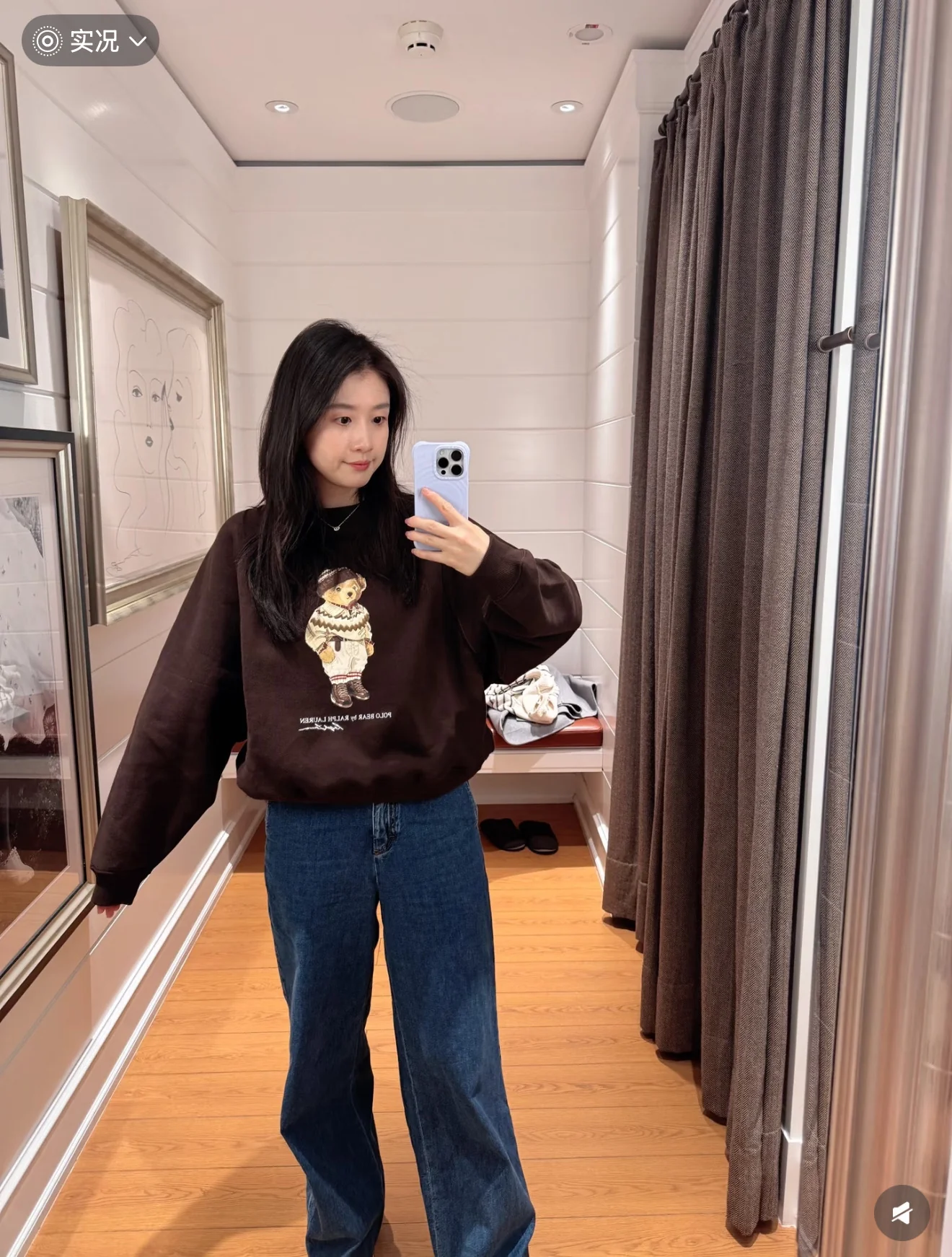 Ralp 26ss embroidery sweatshirts