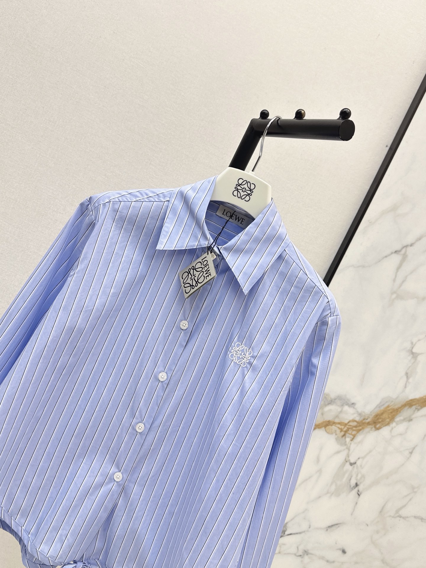 Loe 26ss stripe shirt