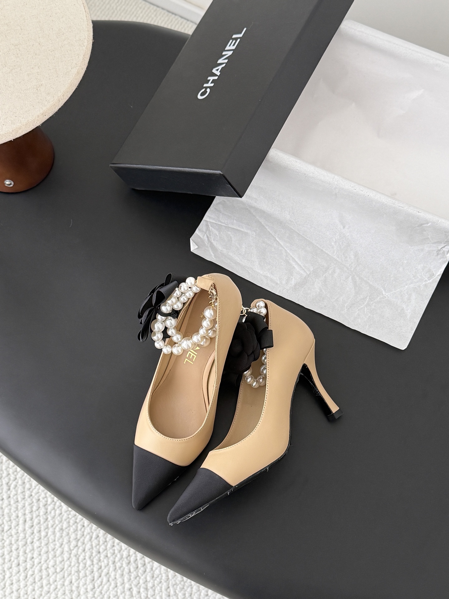 Chan 26ss stilettos mary janes