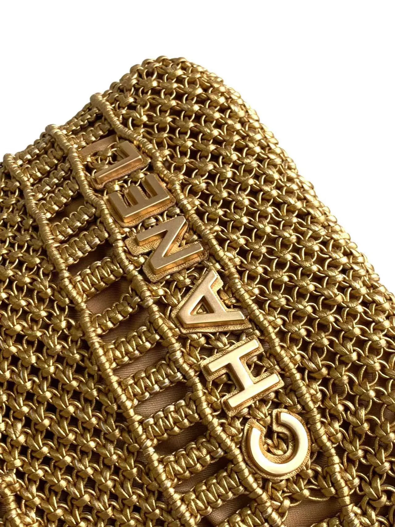 chan mini woven 22bag