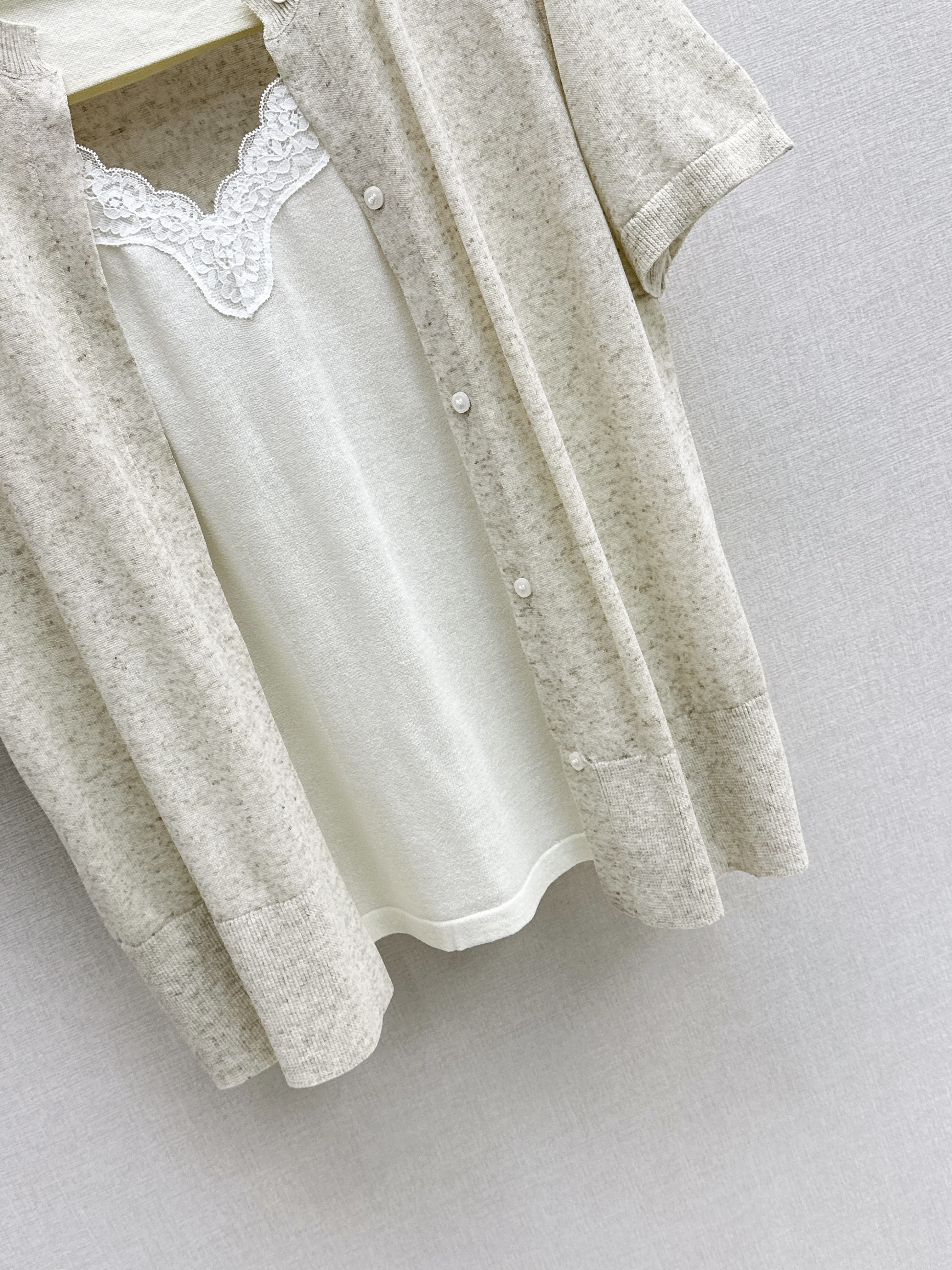 ES 26ss 2in1 knit sweater