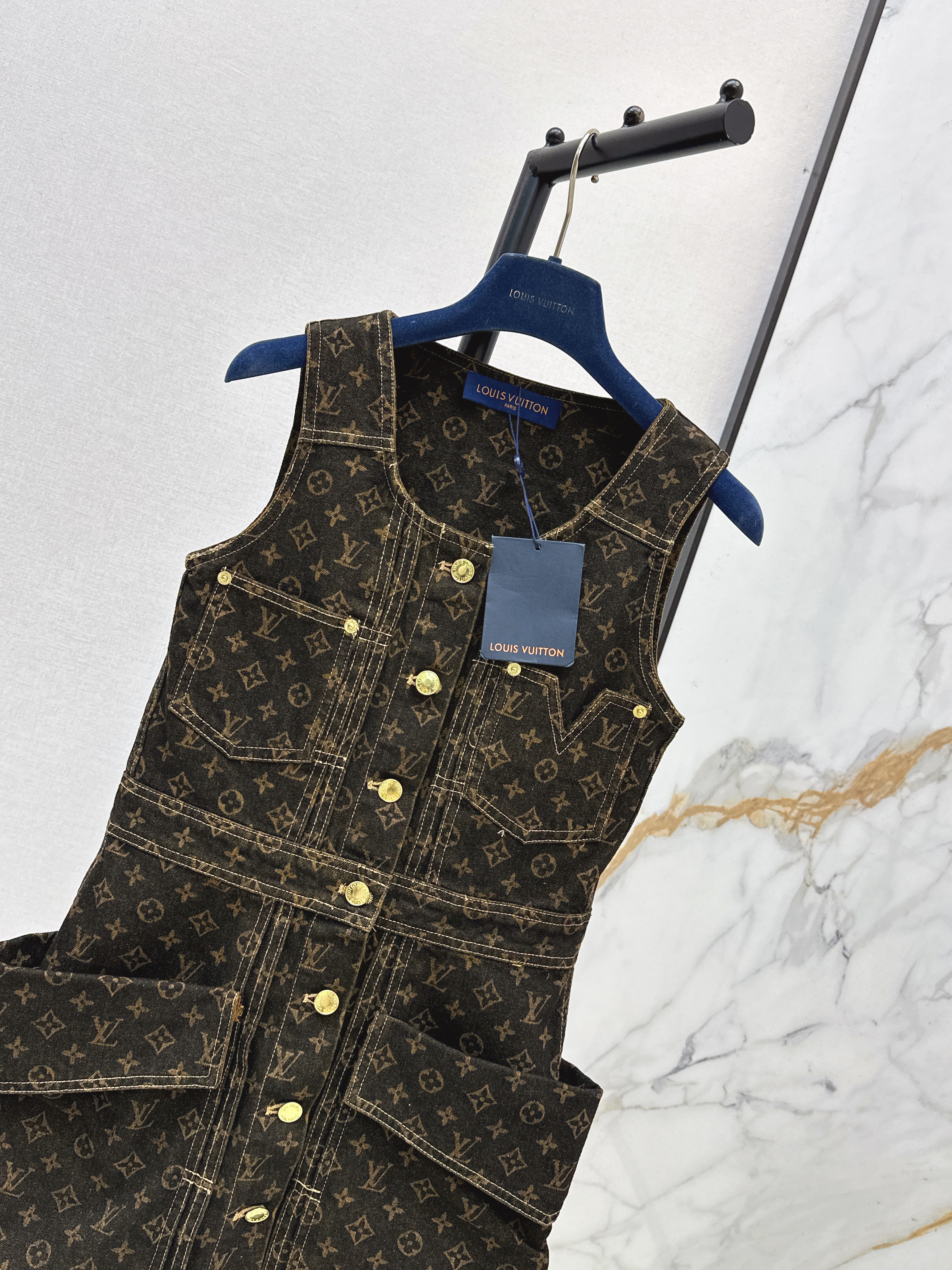 Loui 26ss denim dress