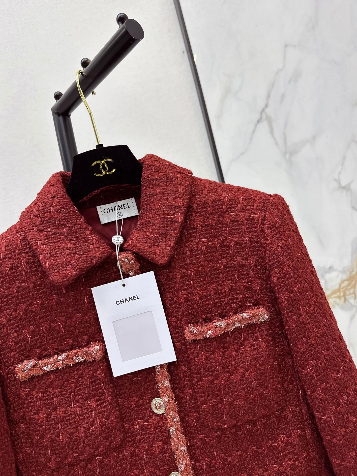 Chan 26ss tweed jacket