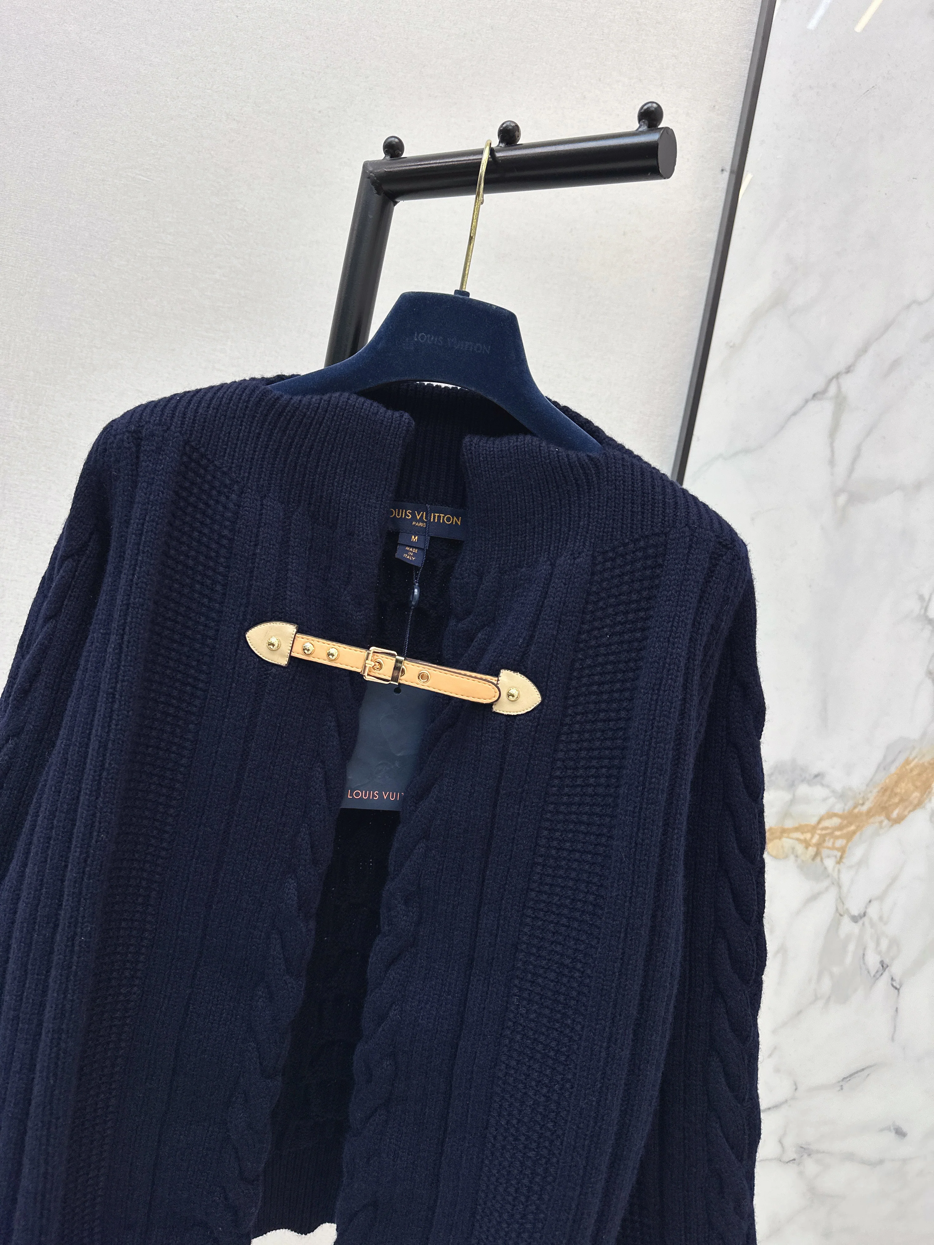 Louis 26ss wool knitted jacket