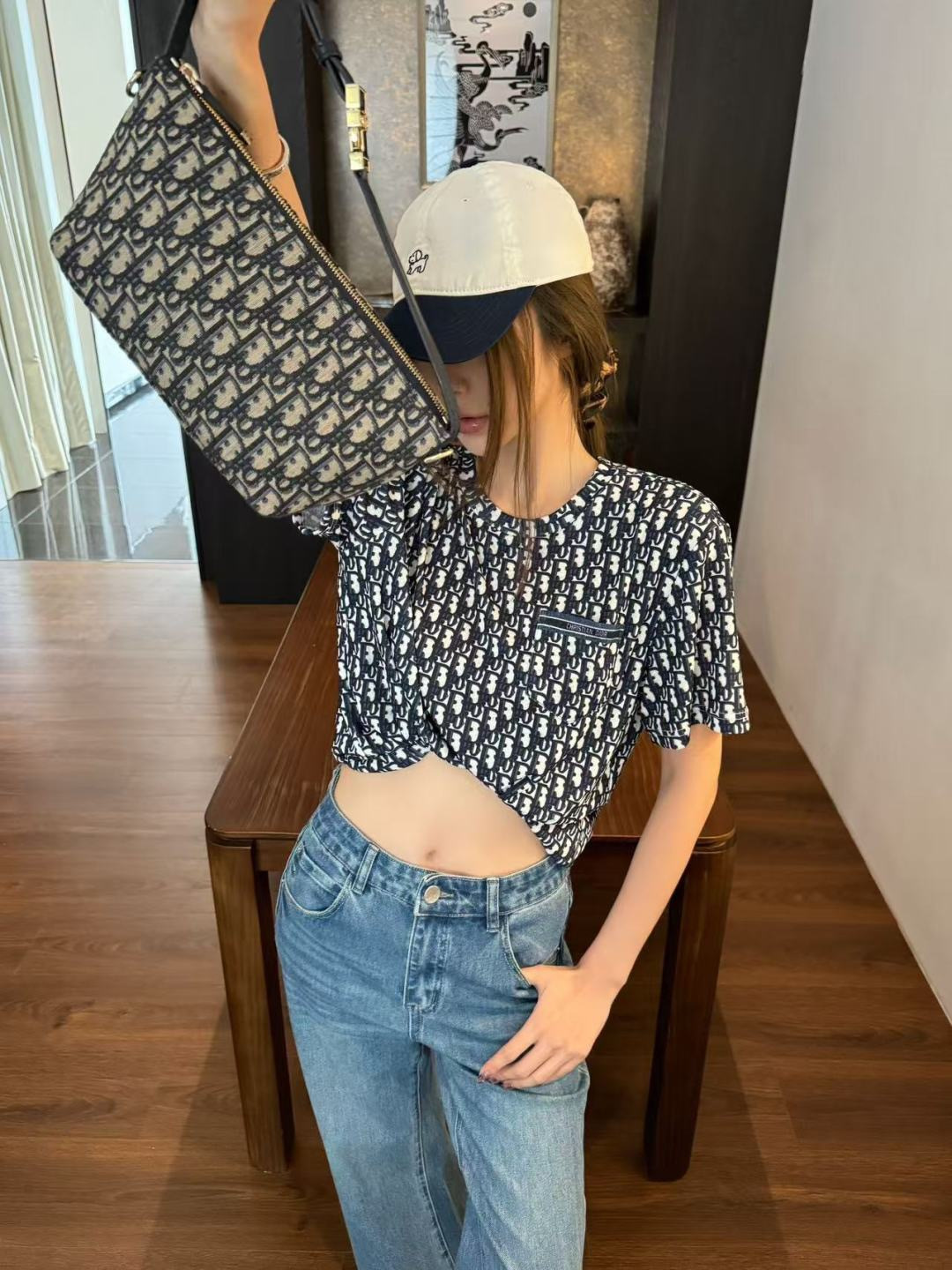 CD 26ss print t-shirts