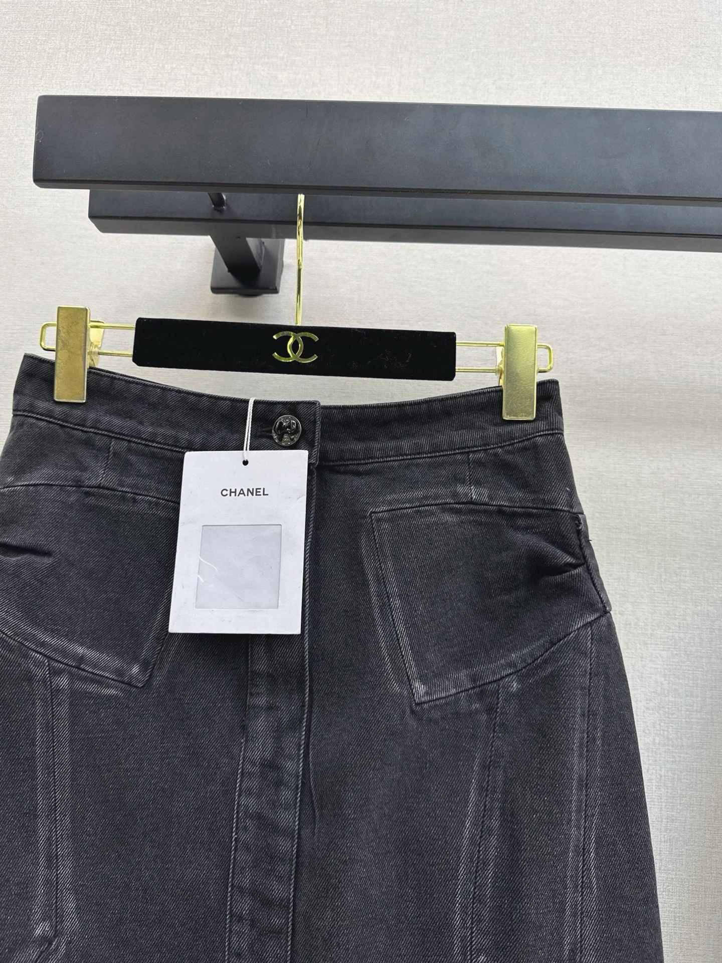 Chan 25fw denim skirt