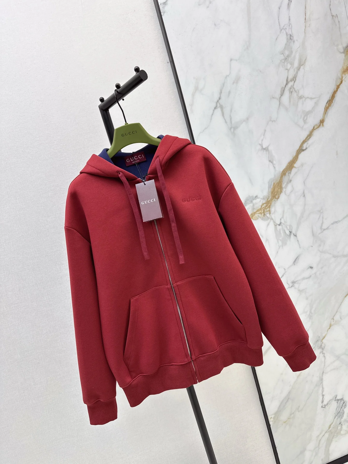 Gucc 26ss zip-up hoodies