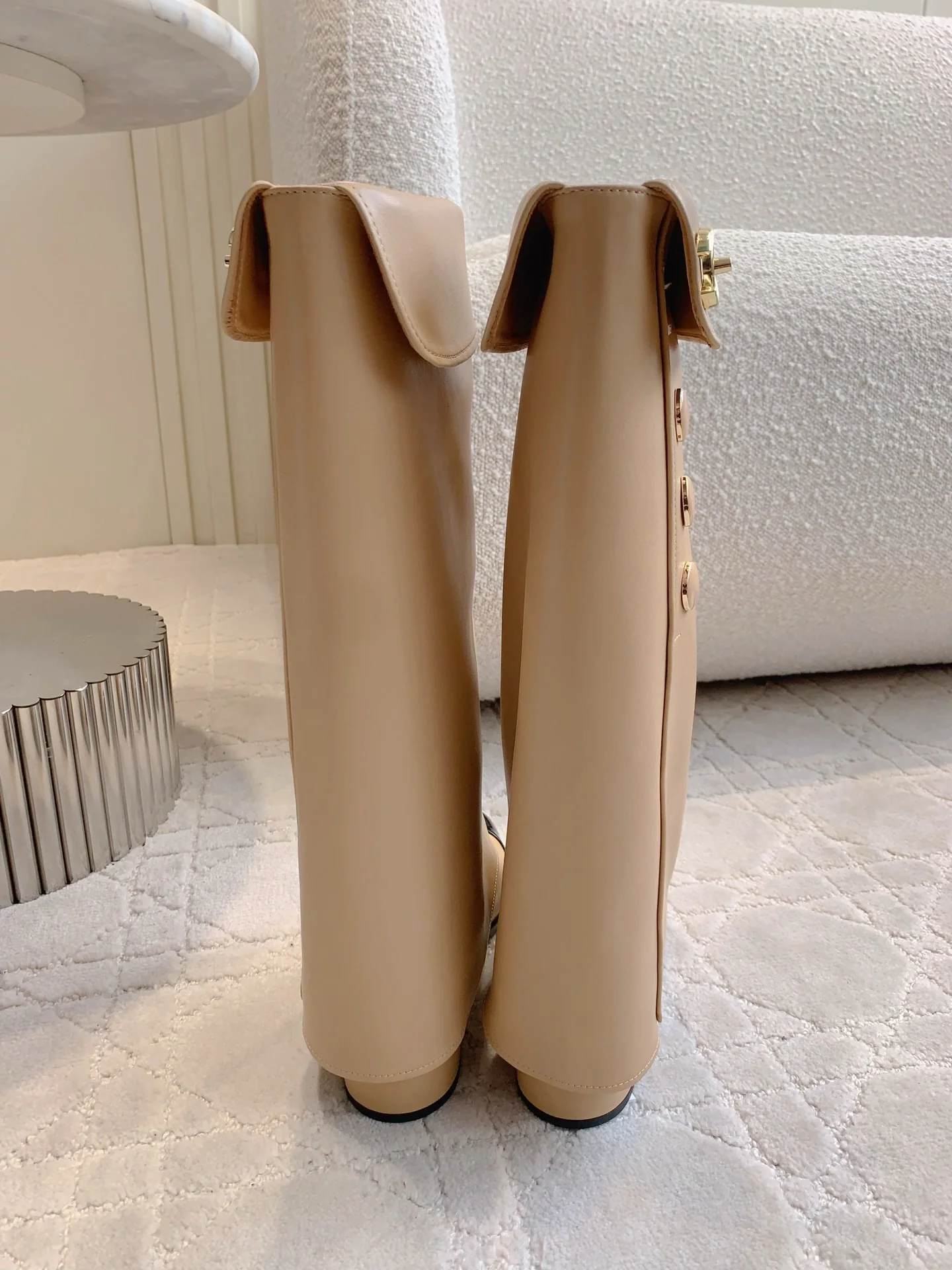 Chan 25fw cuff boots