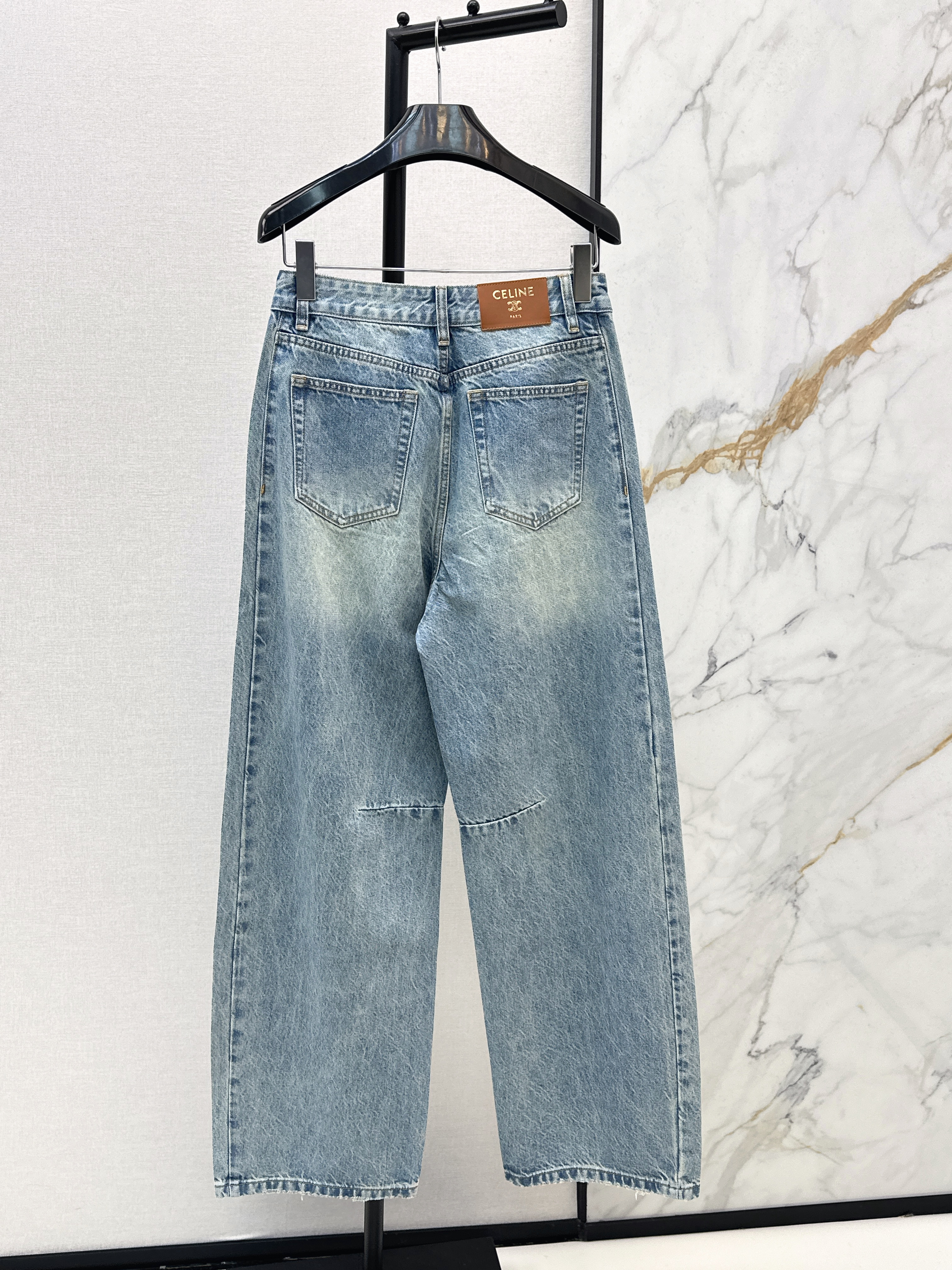 Celi 26ss rhinestone jeans