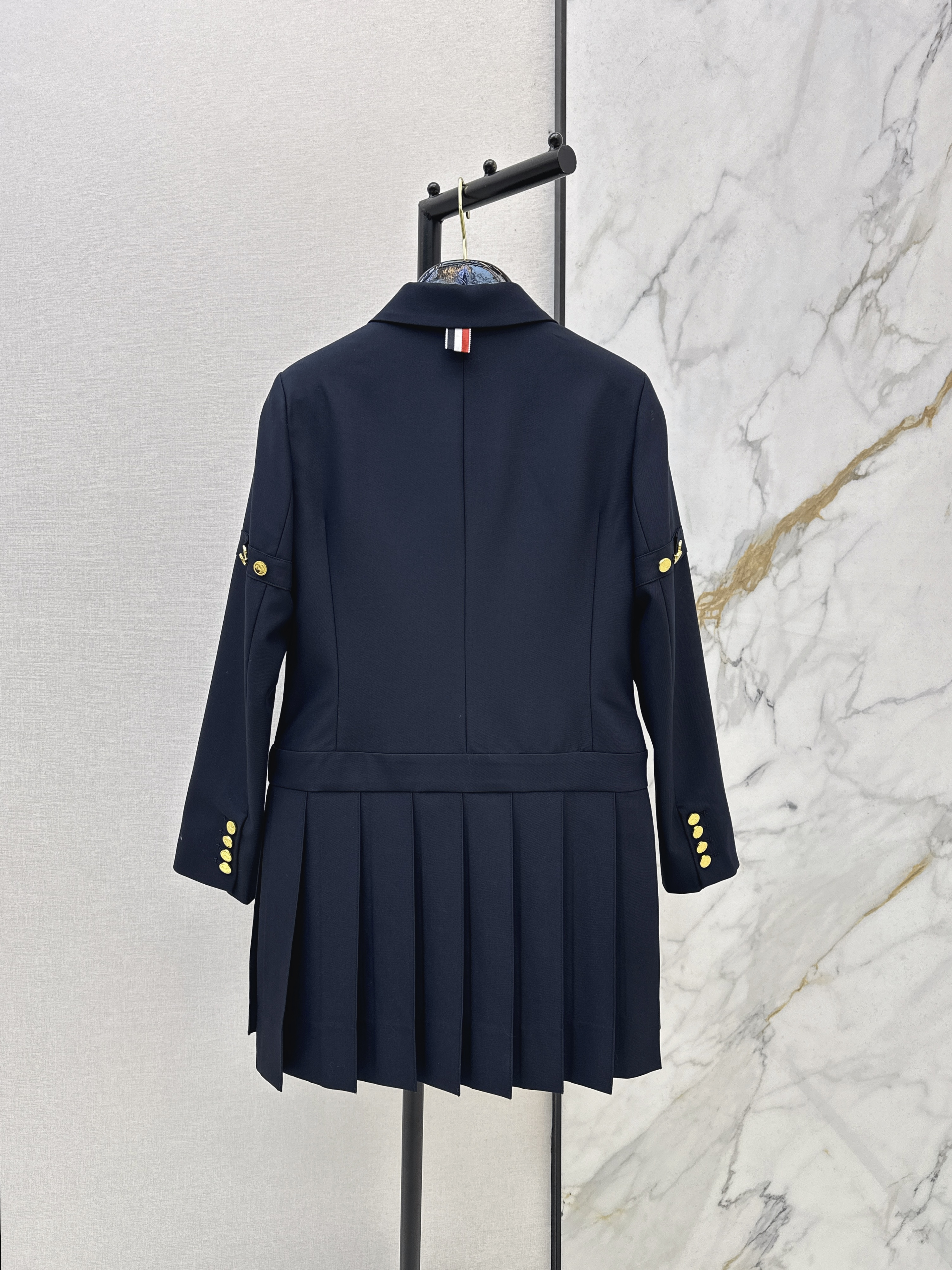 Thom 26ss contract pleated dress