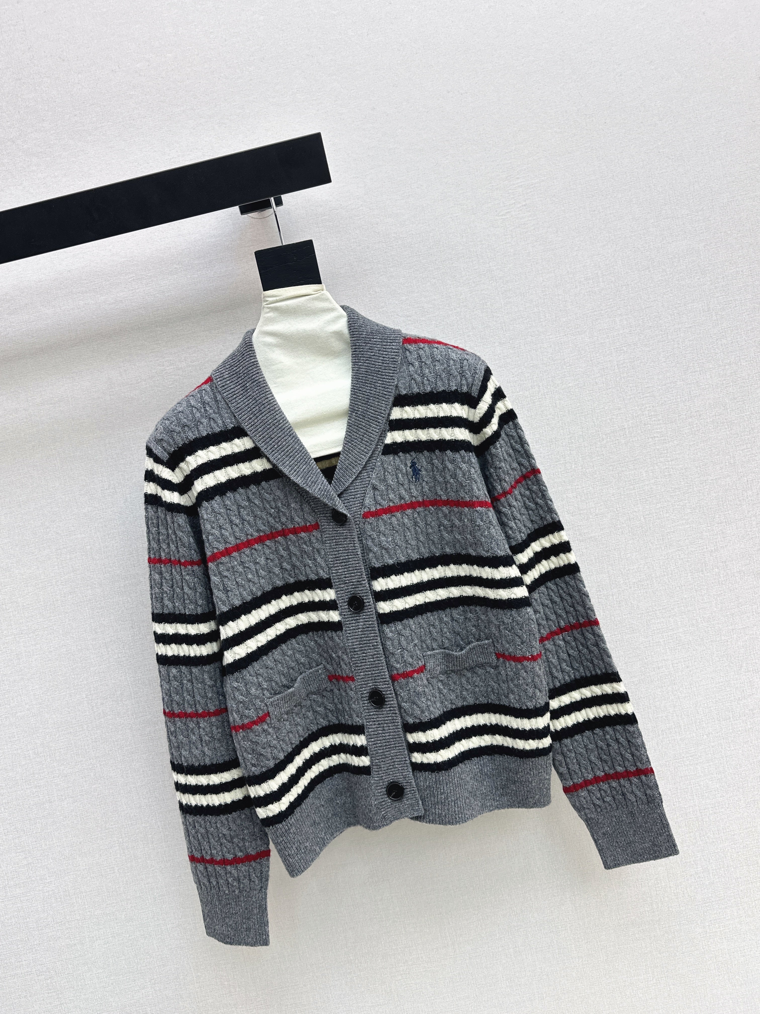 Ralp 26ss stripe cardigan