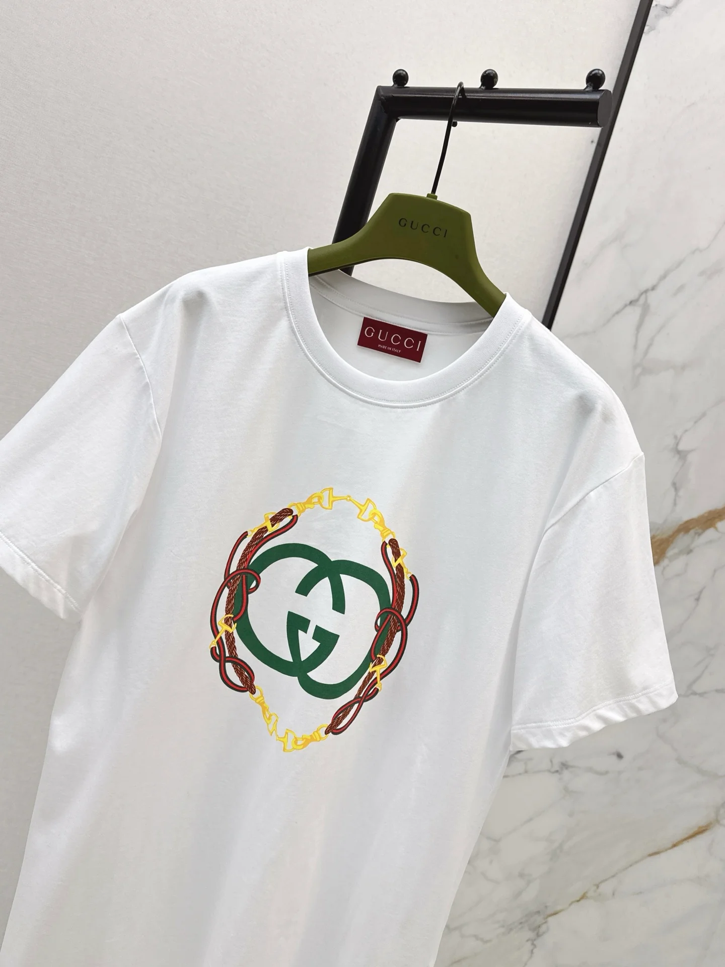 Gucc 26ss print t-shirts