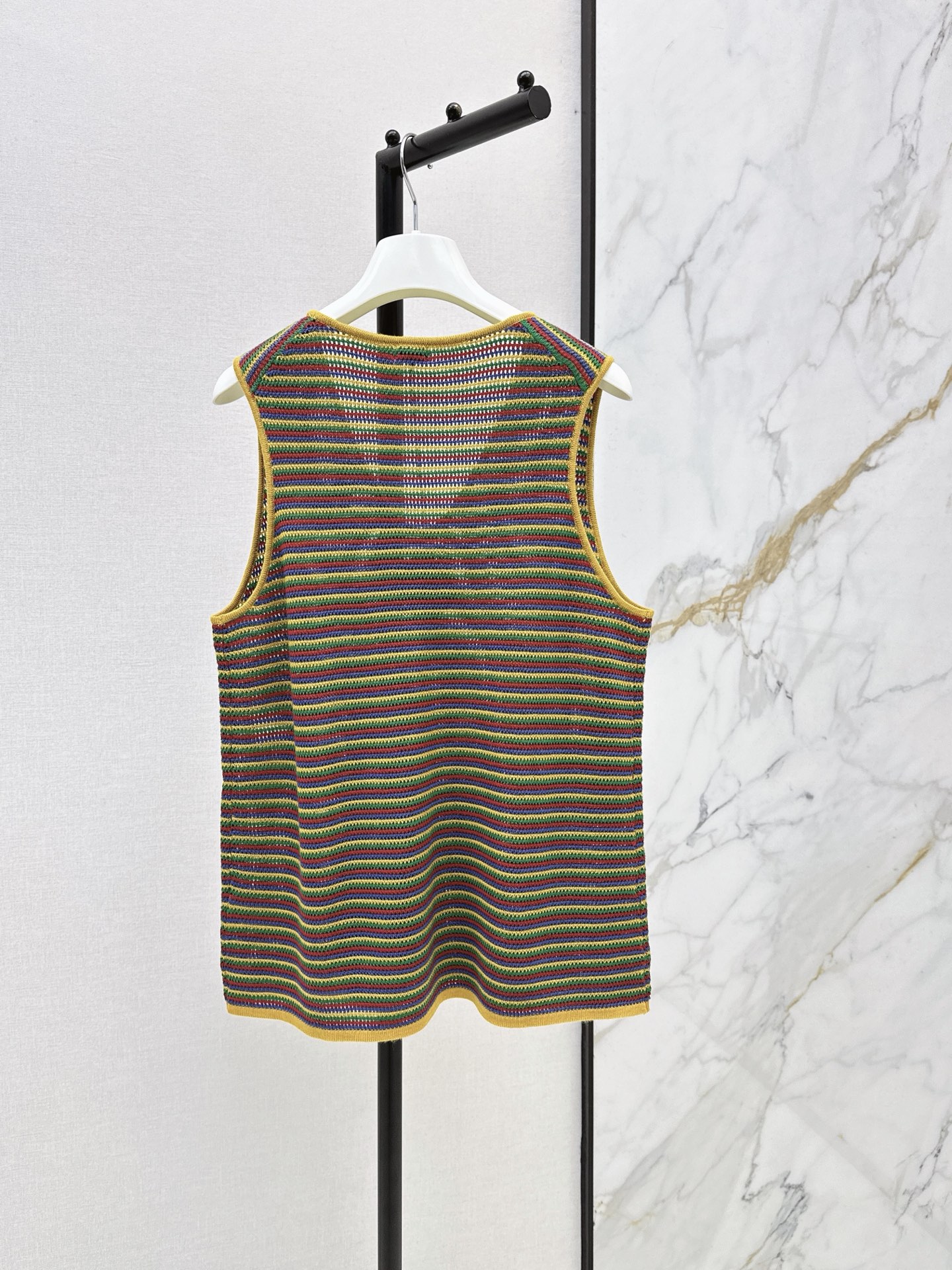 Loe 26ss sleeveless stripe vest