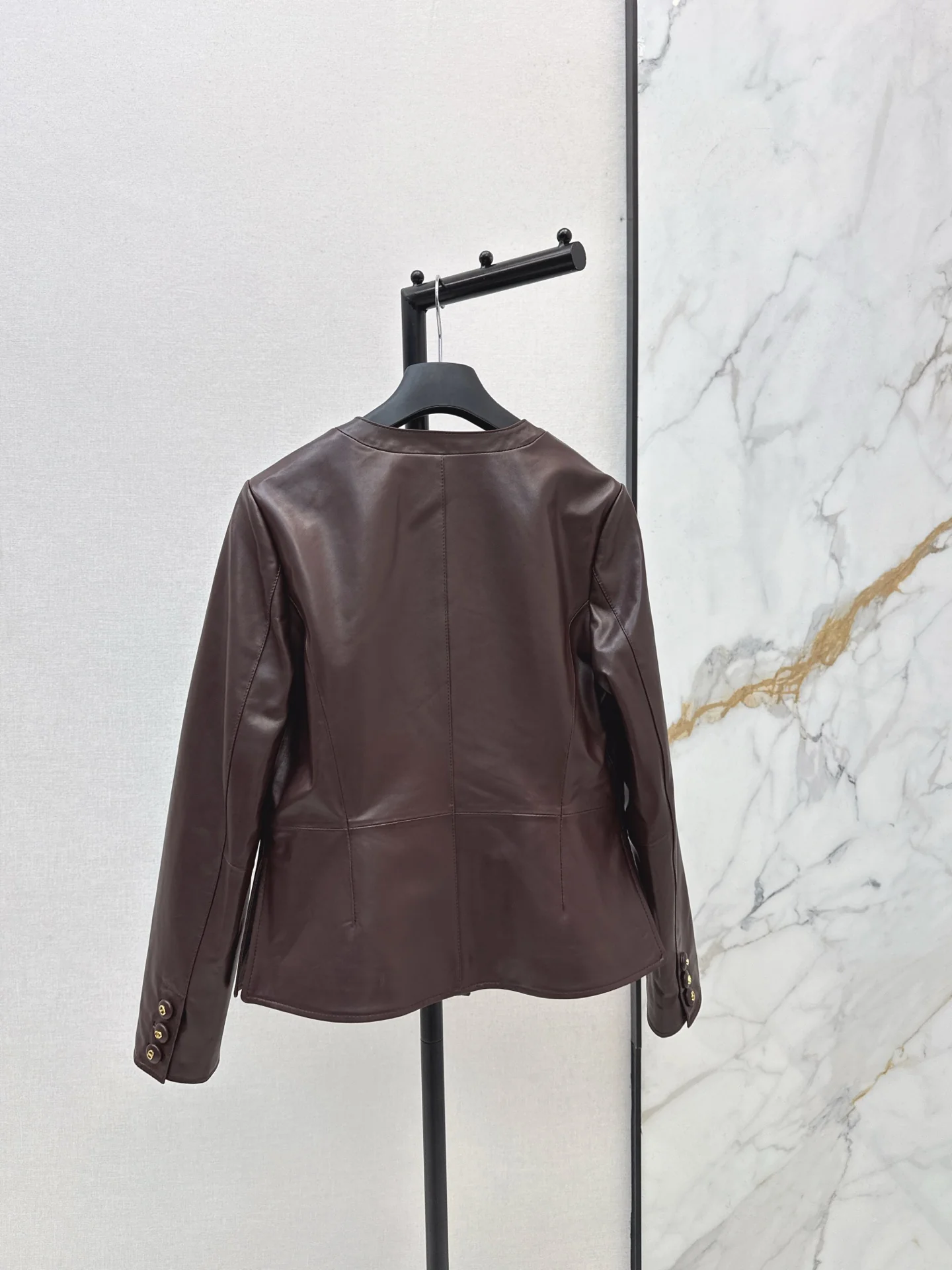 CD 25fw leather jacket