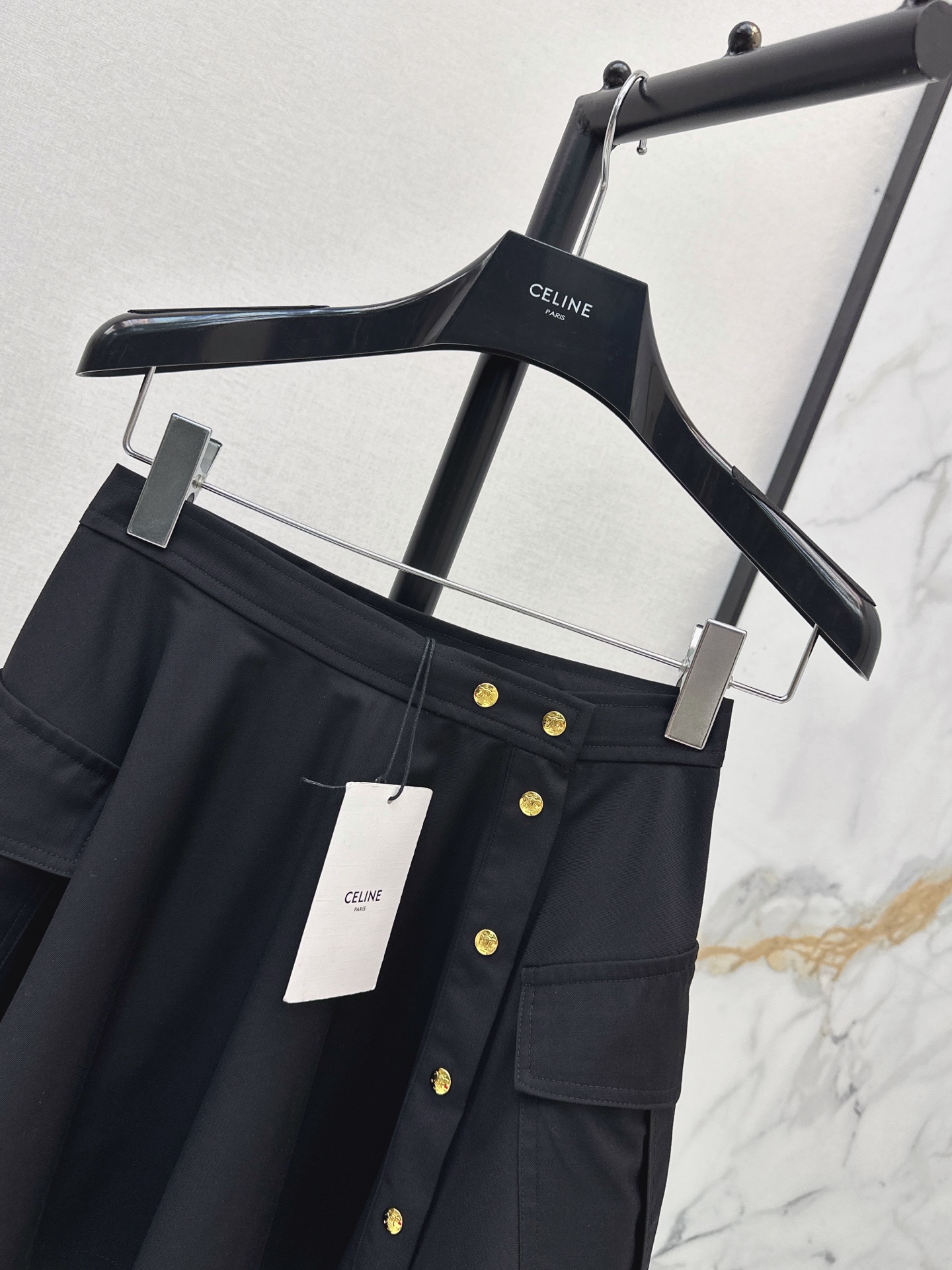 Celi 26ss cargo mini skirt