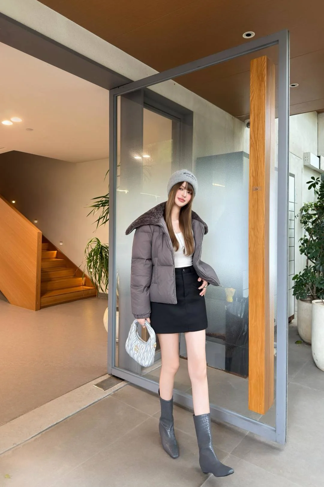 Miu 25fw down jacket