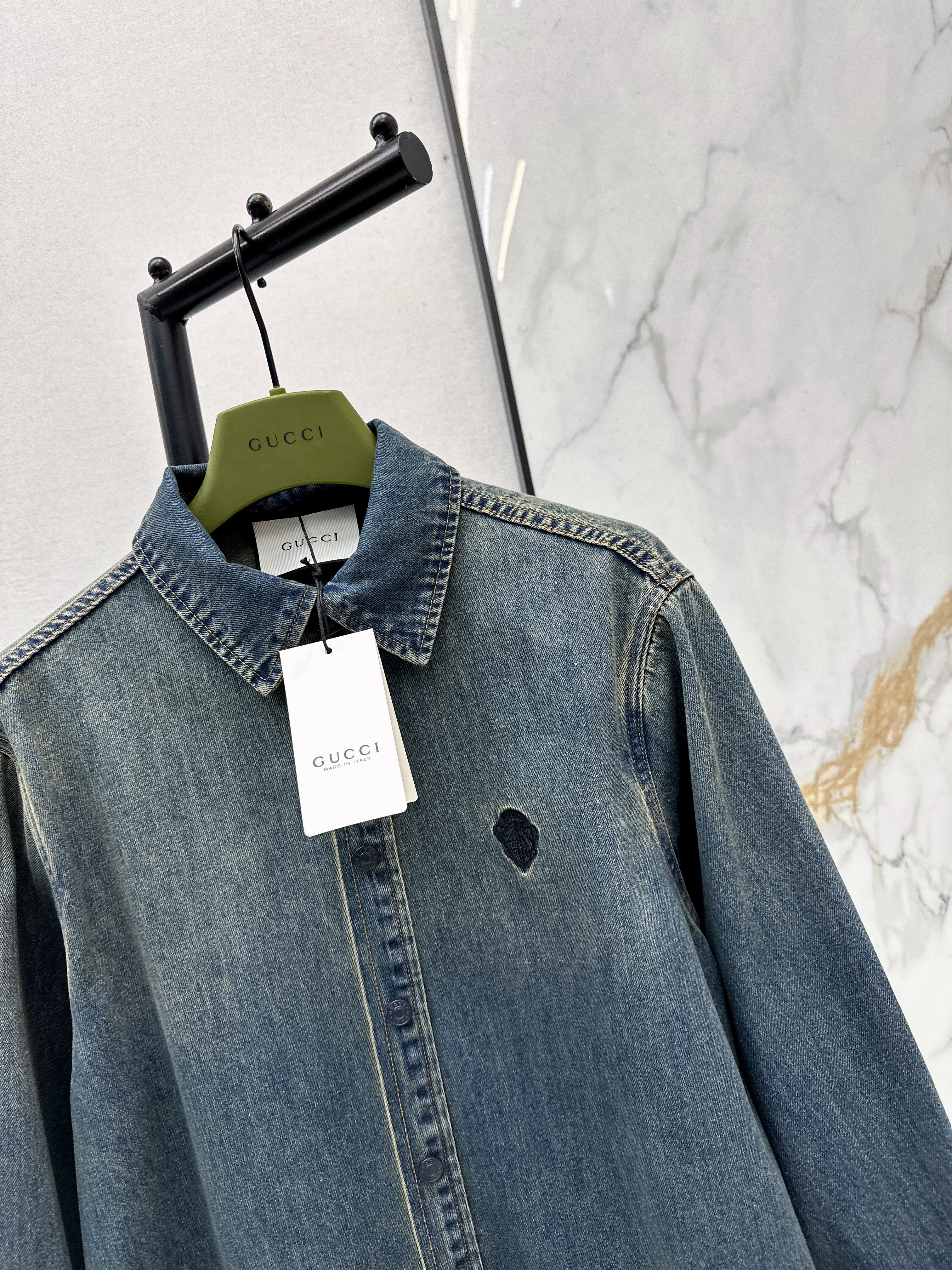 Guc 26ss denim shirt