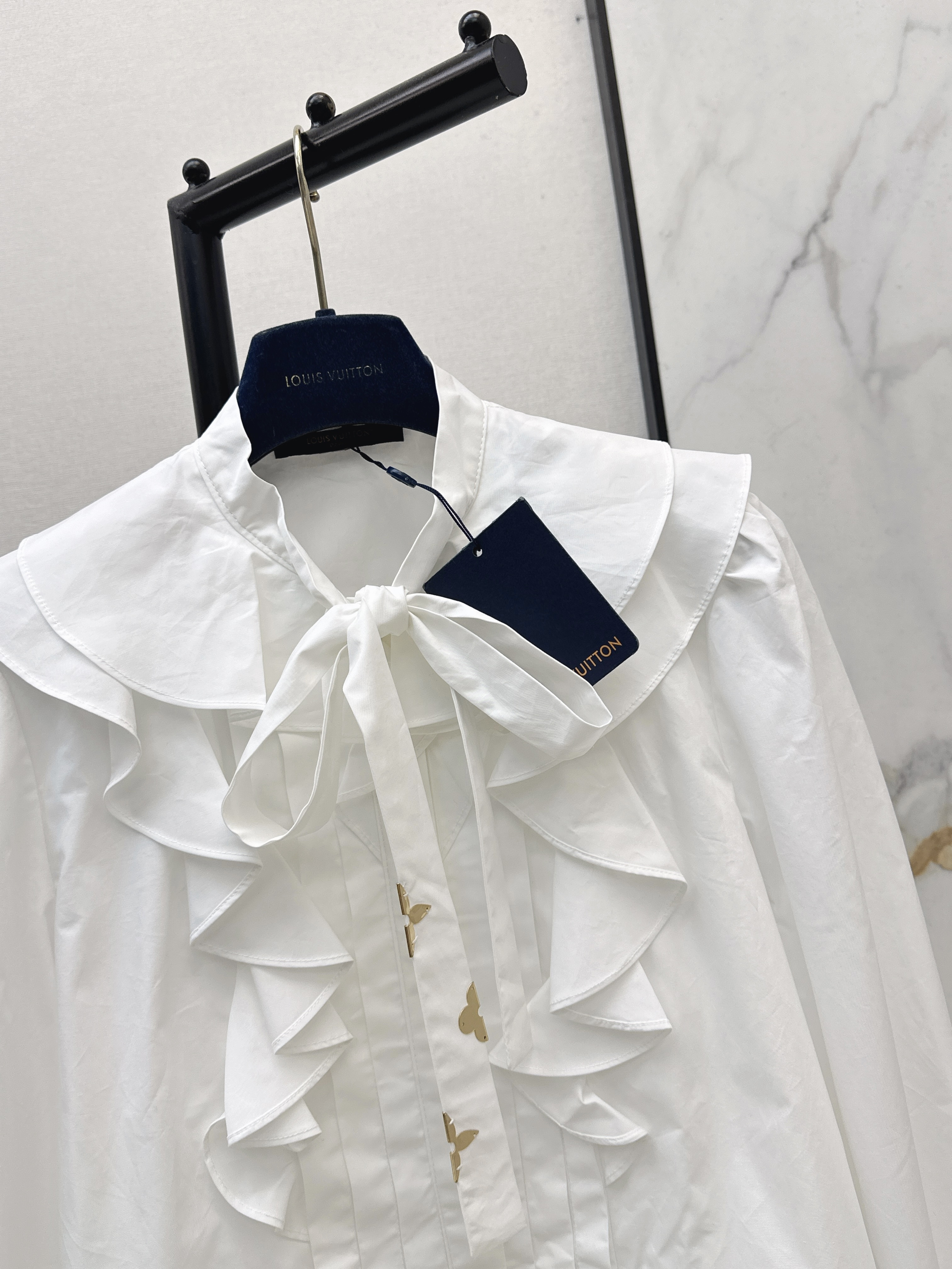 Loui 26ss ruffle shirt