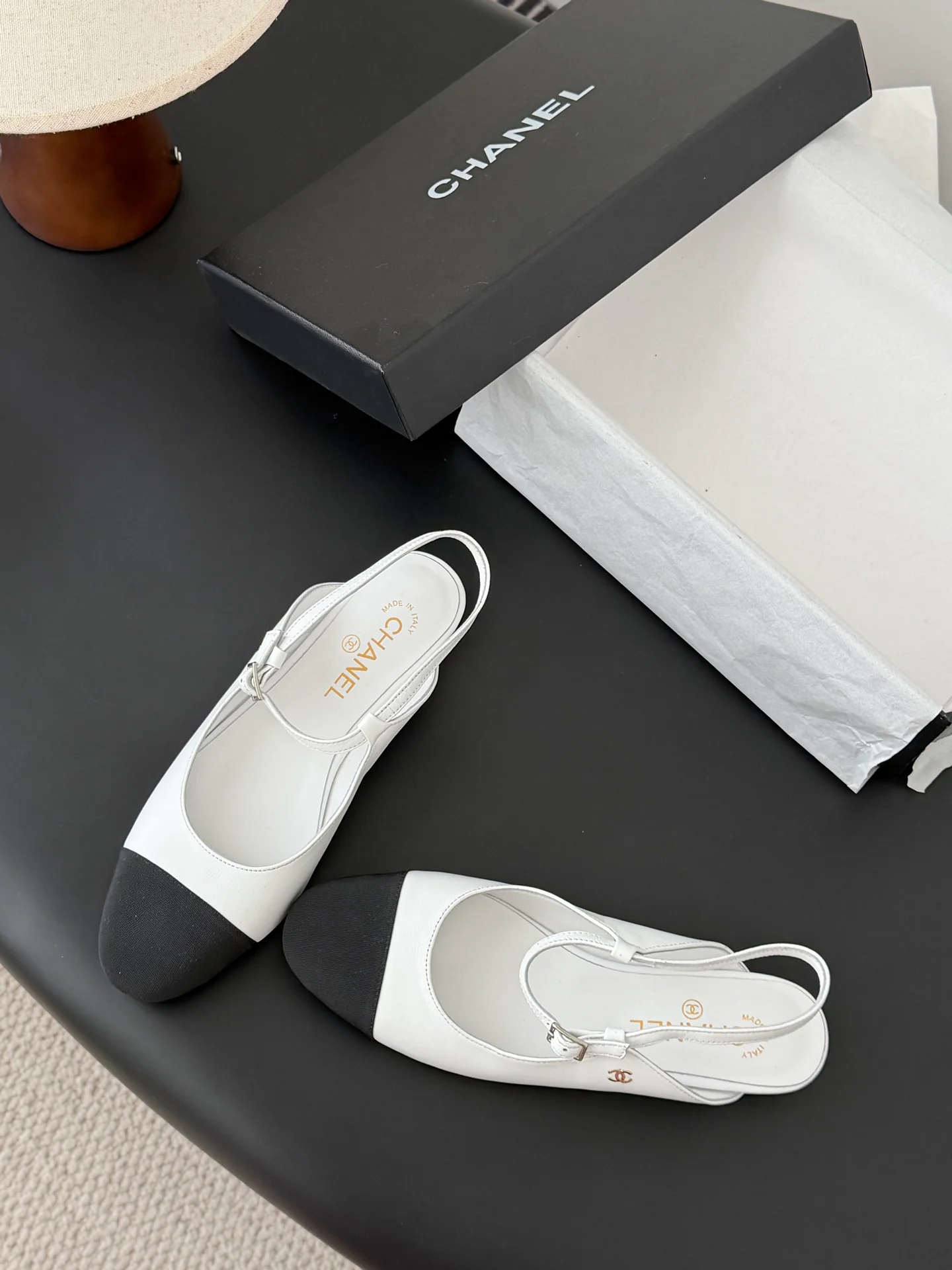 Chan 25B slingback mary janes