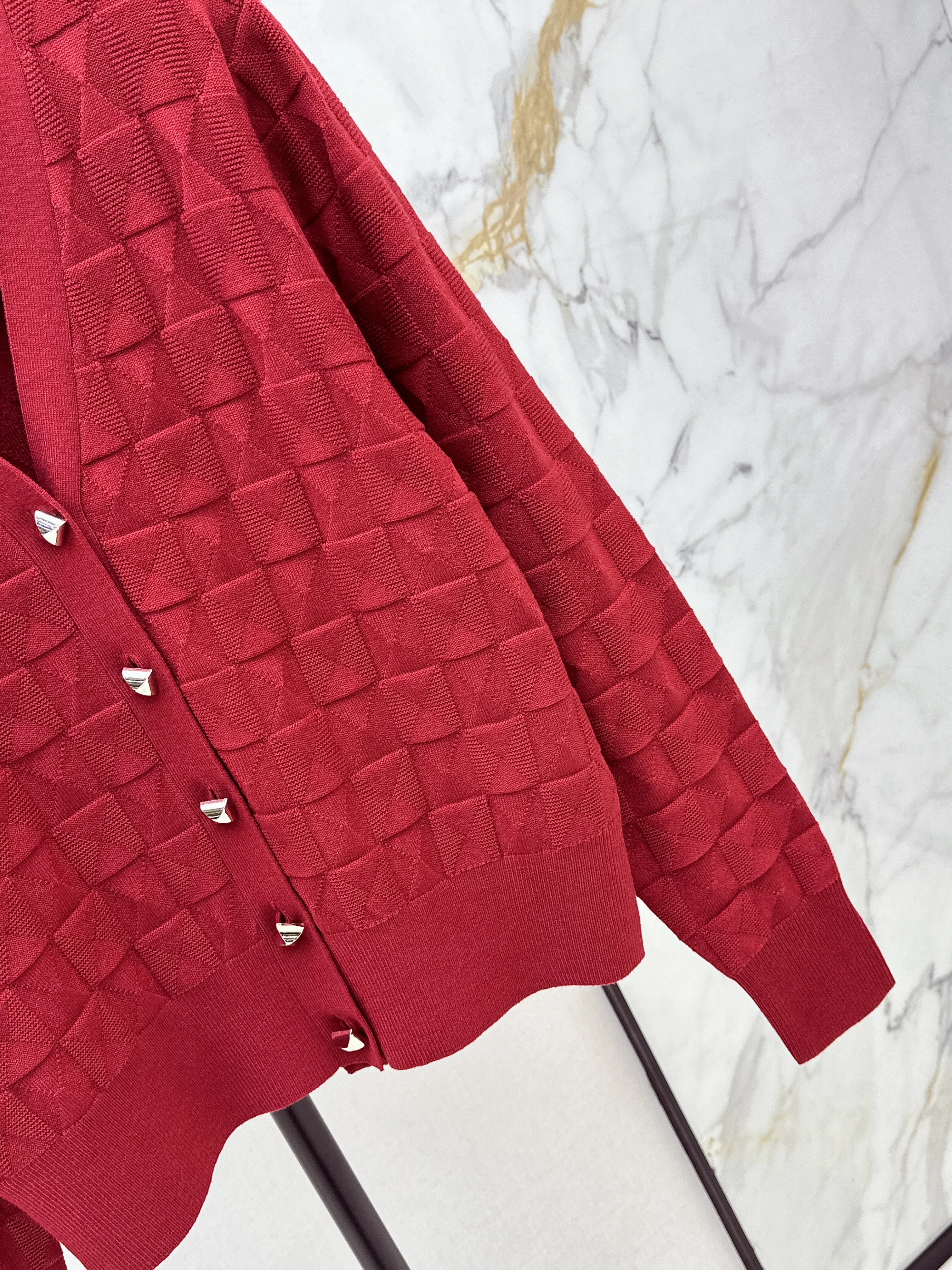 Herm 26ss knitted cardigan