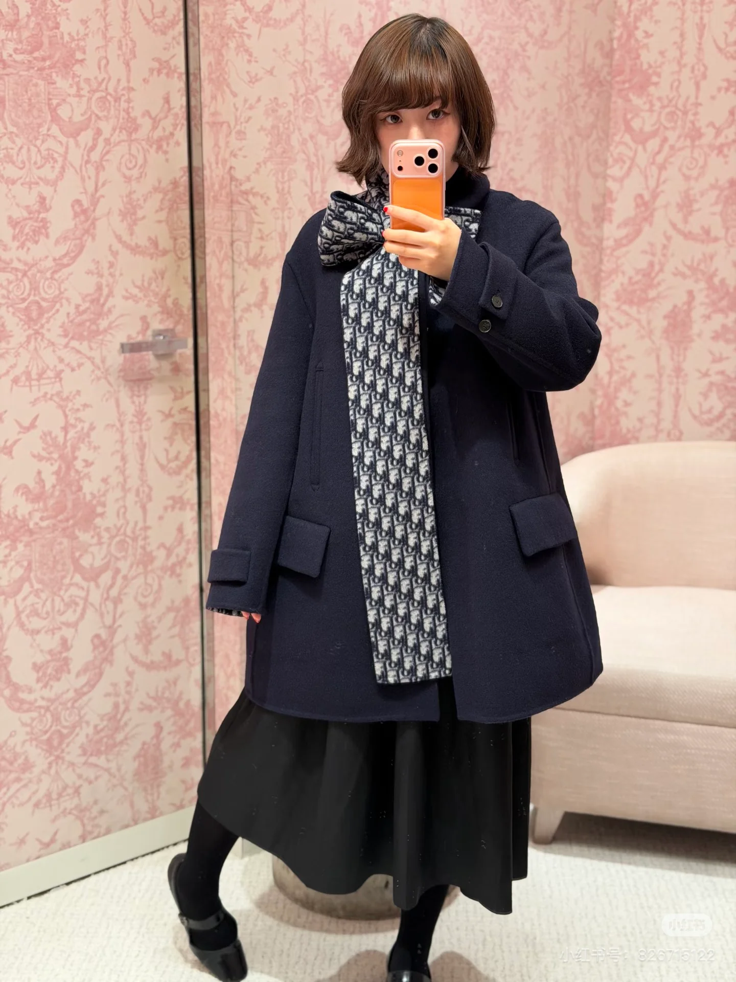 CD 25fw woolen jacket