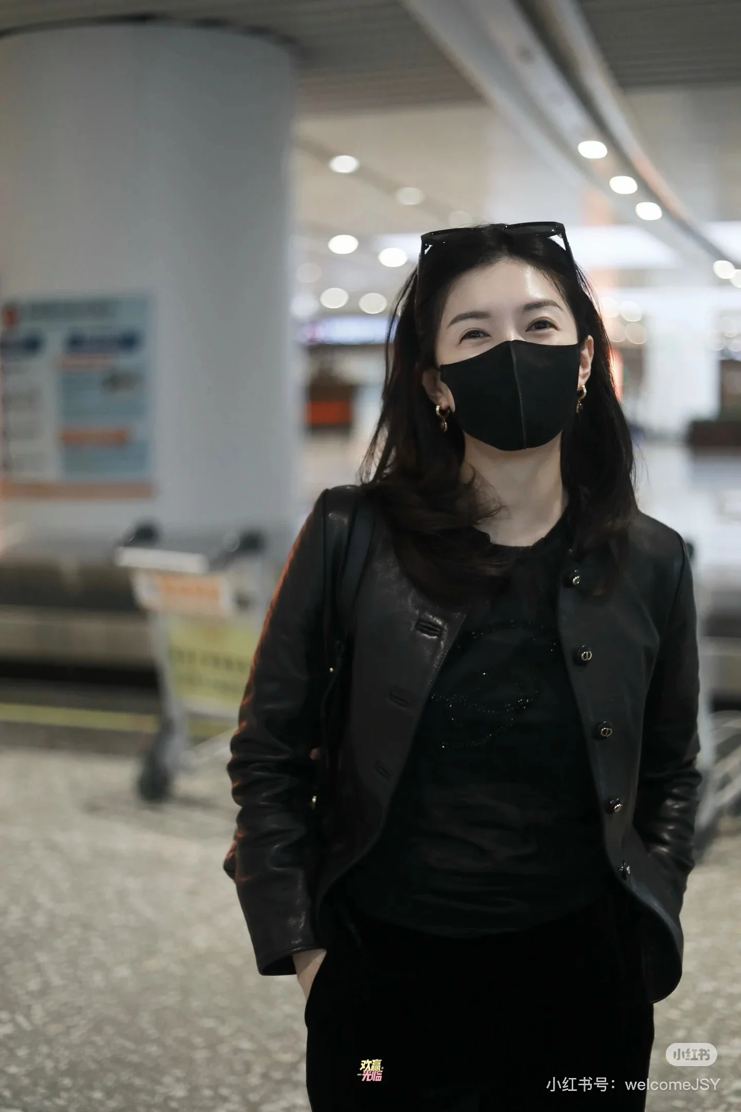 CD 25fw leather jacket