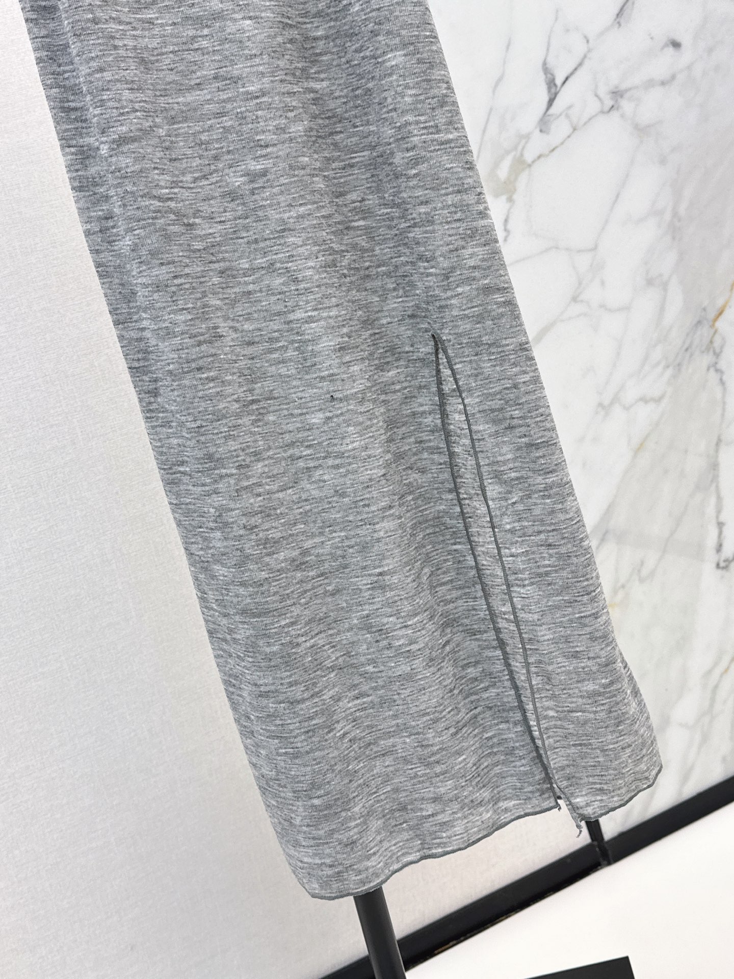 Miu 26ss lave knit slip dress
