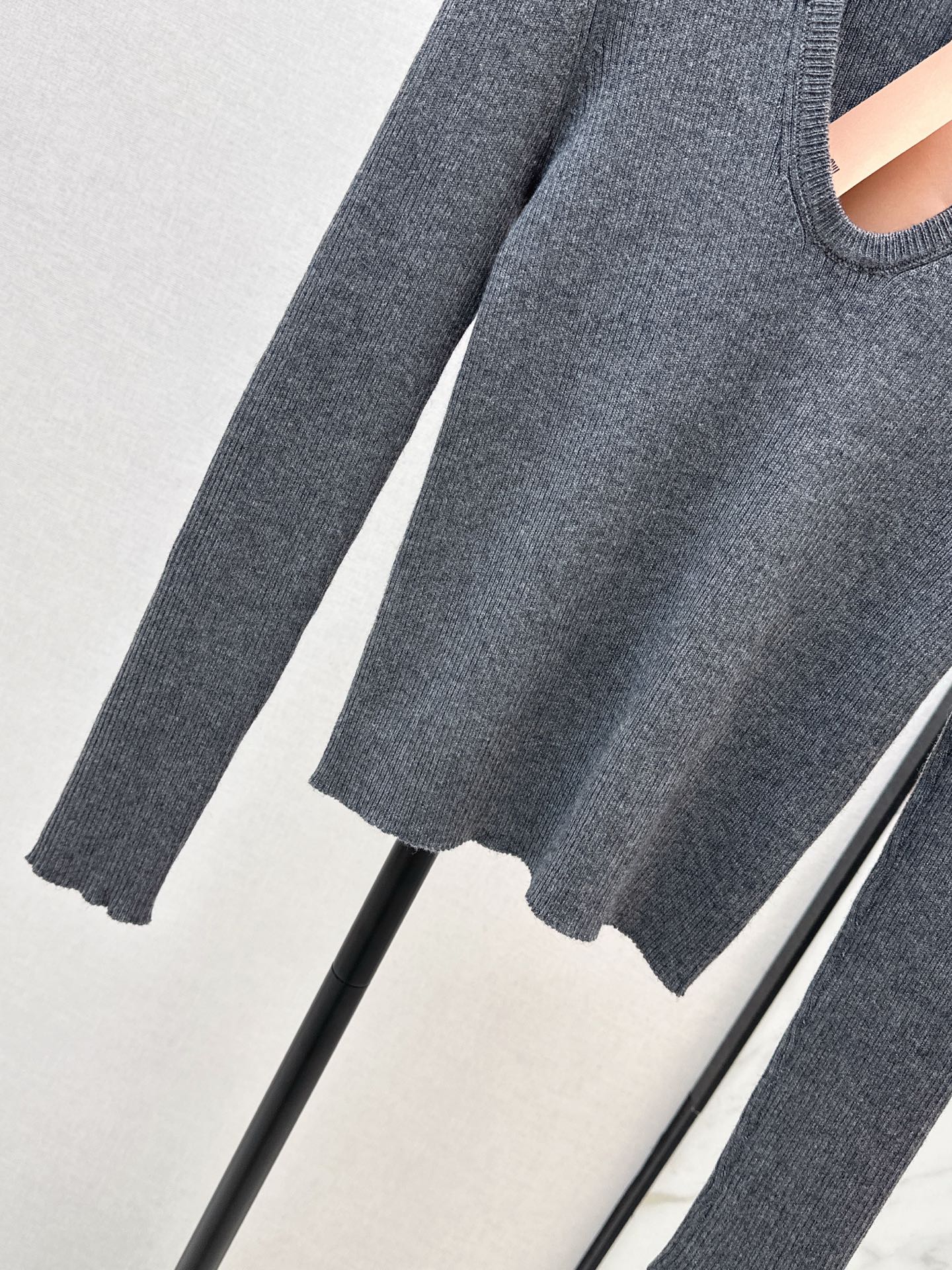 Miu 25fw jacquard  basic tee