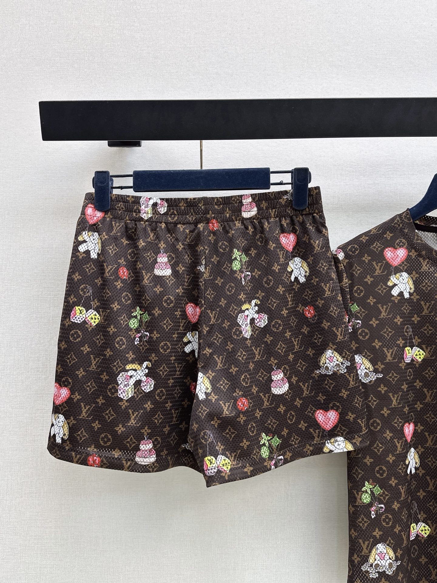 Loui 26ss monograw print suit