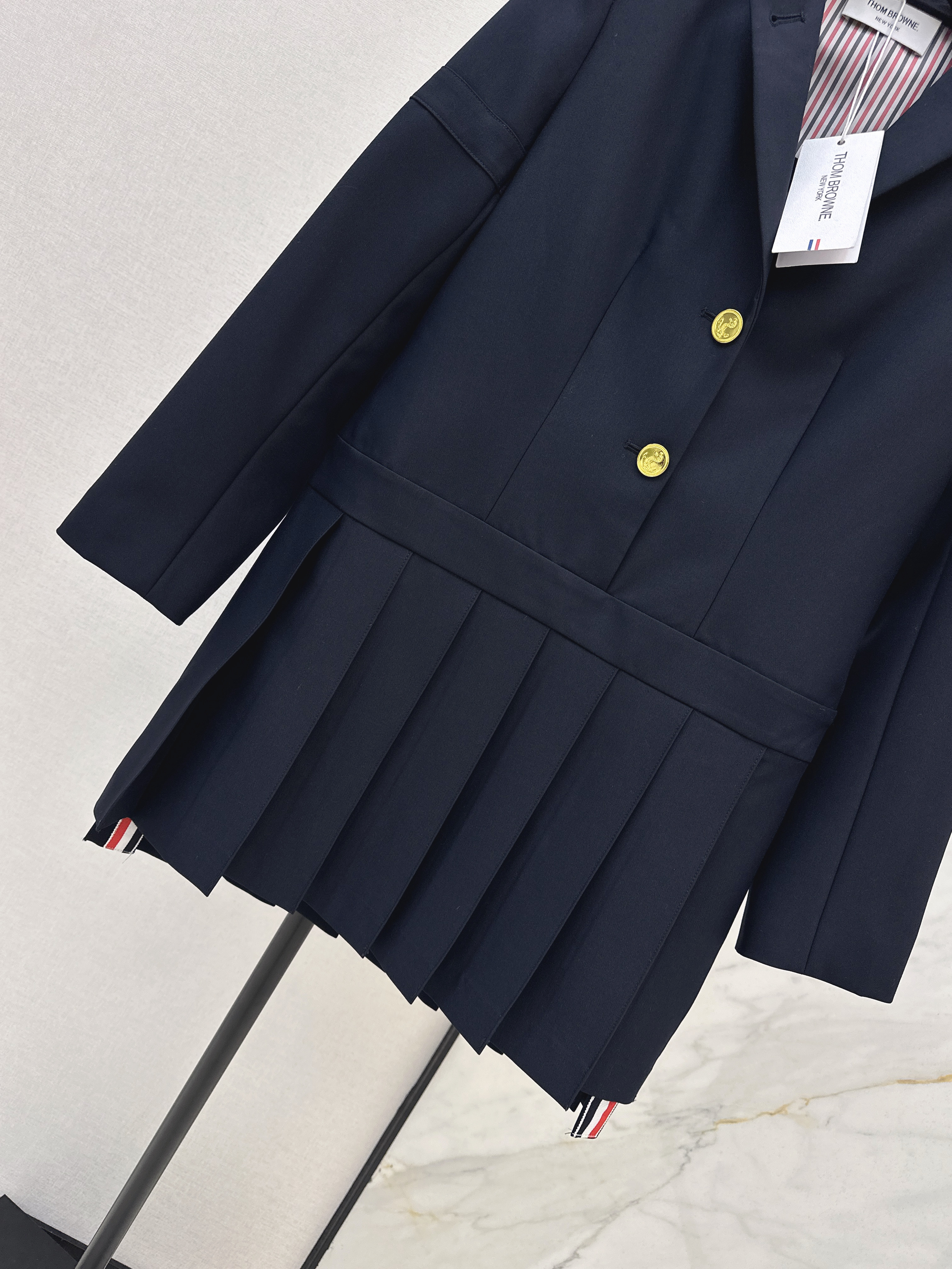 Thom 26ss contract pleated dress