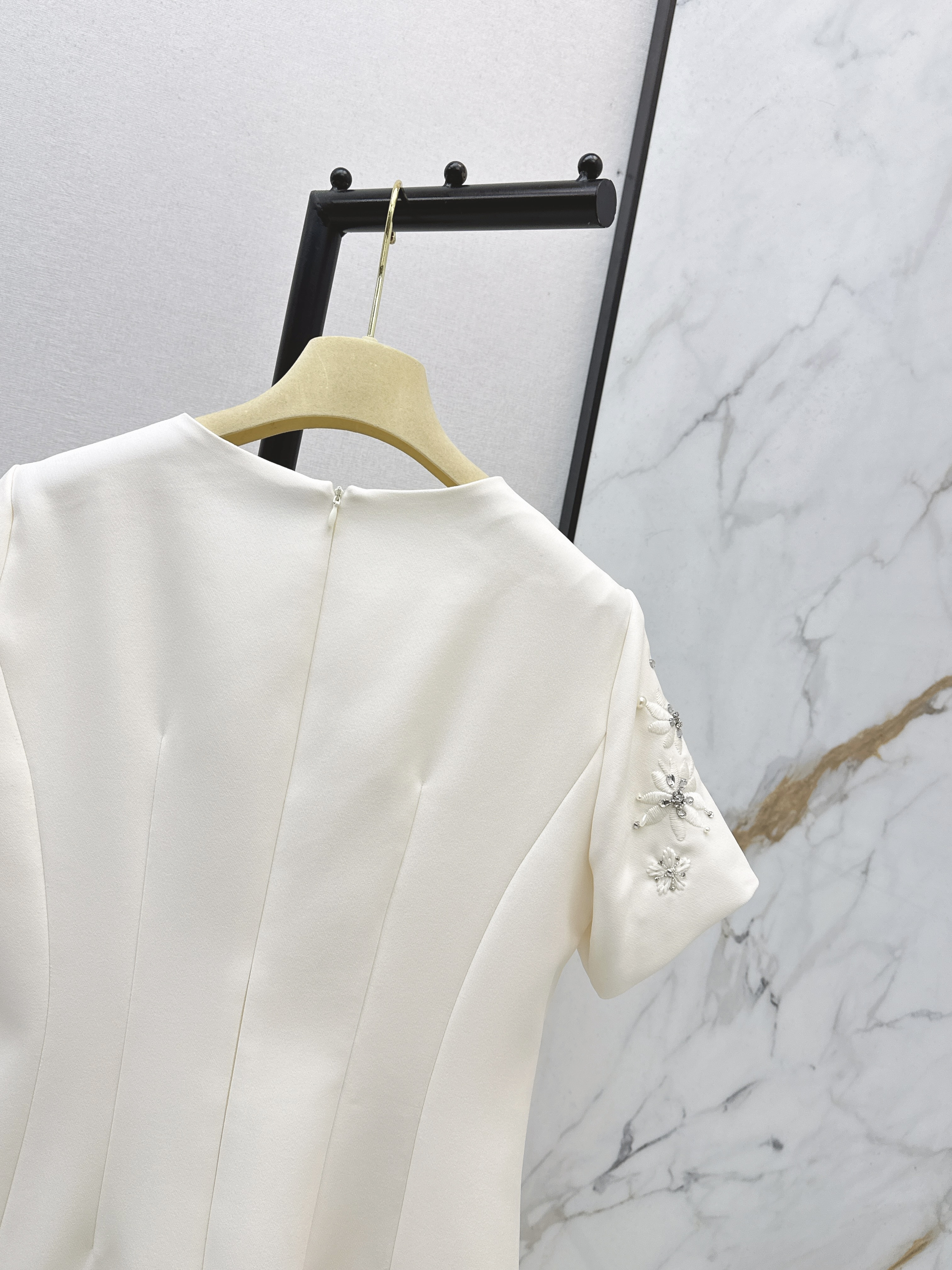 Miu 26ss embroidery dress