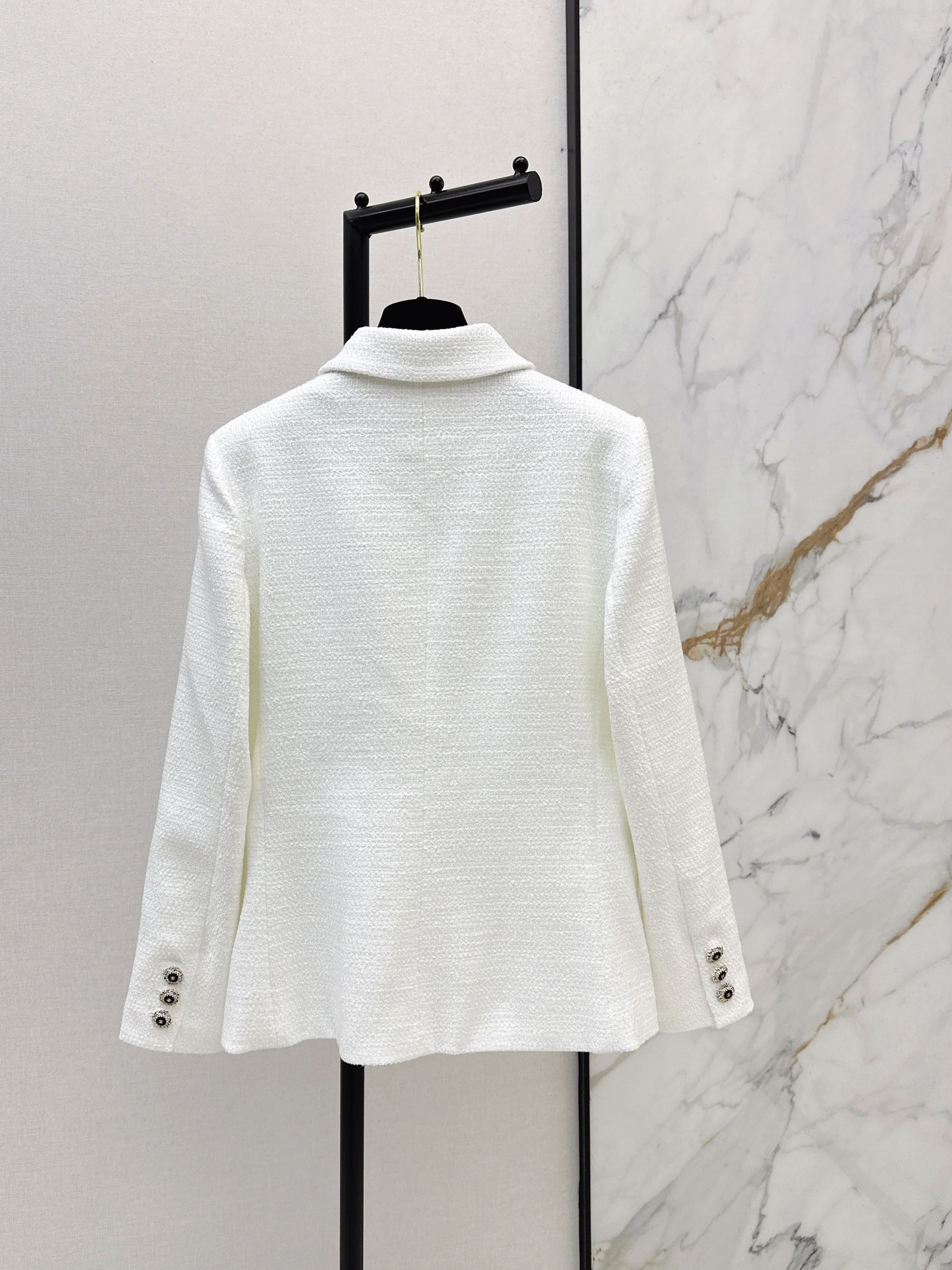 Chan 26ss tweed woven jacket