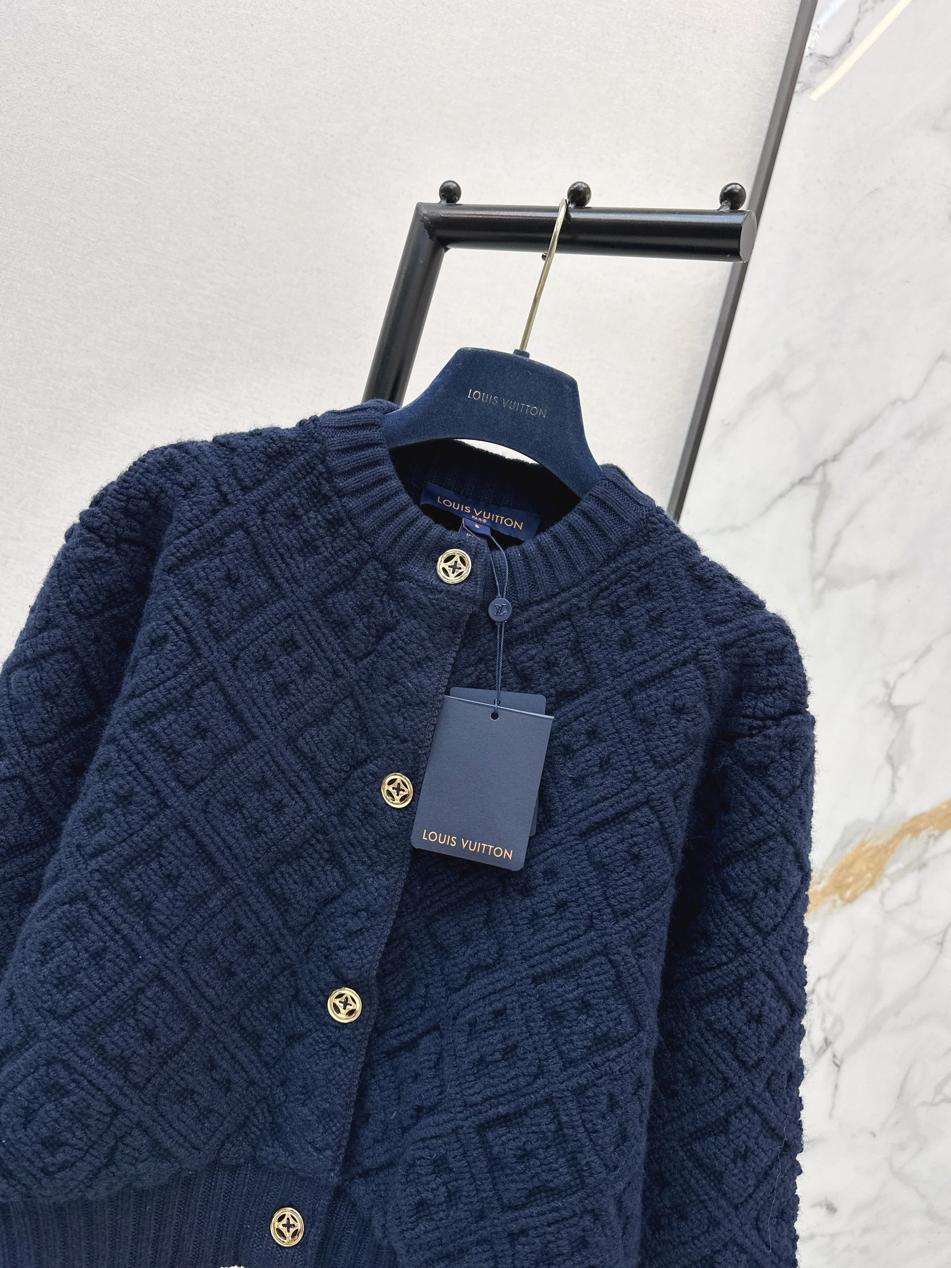 Louis 26ss jacquard cardigan