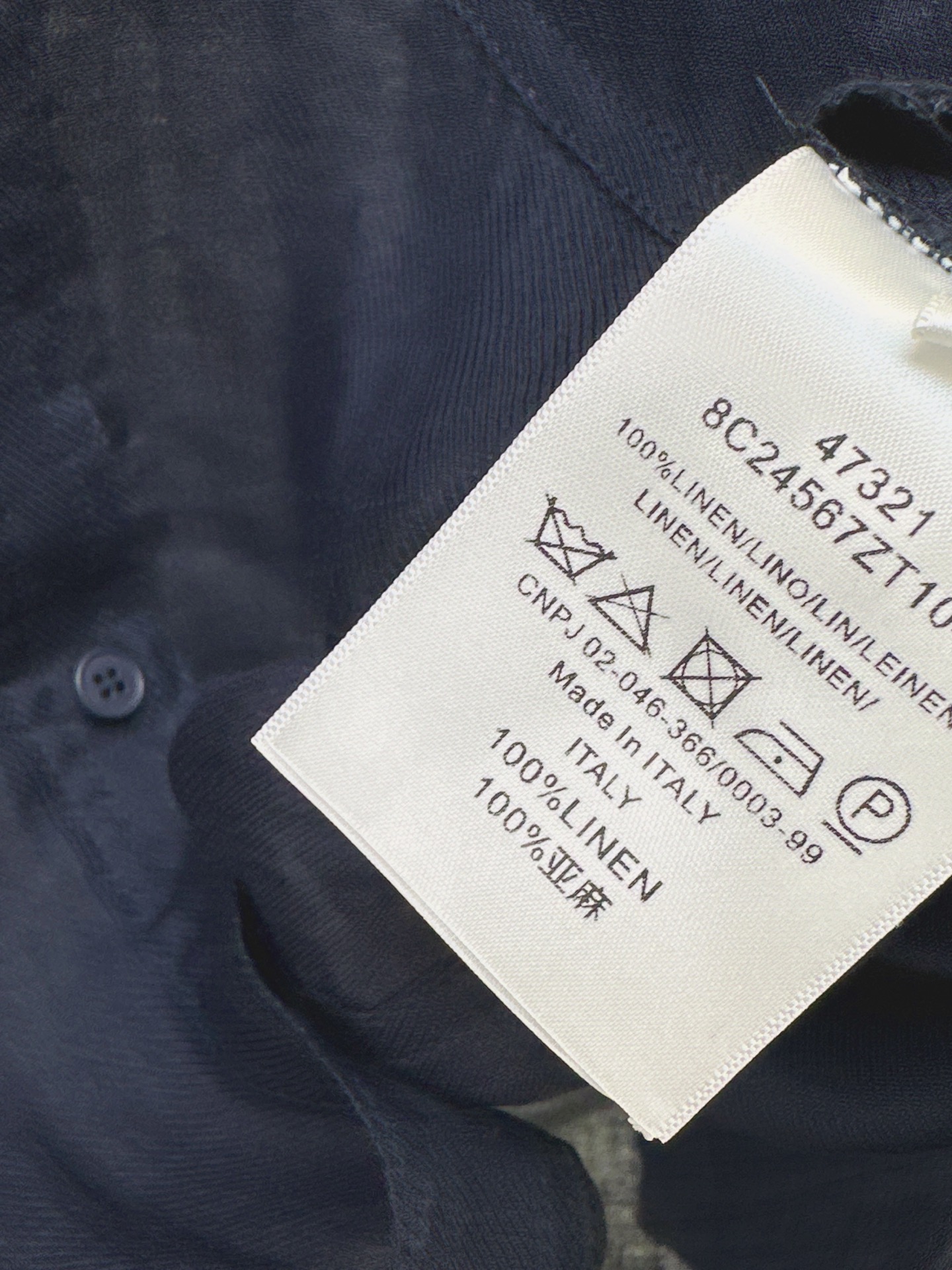 Chan 26ss embroidery shirt