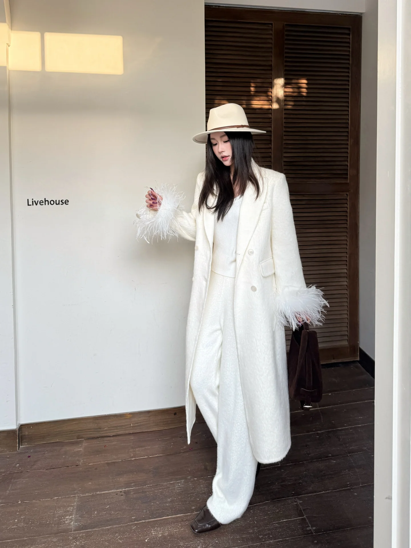 Miu 26ss woolen overcoats