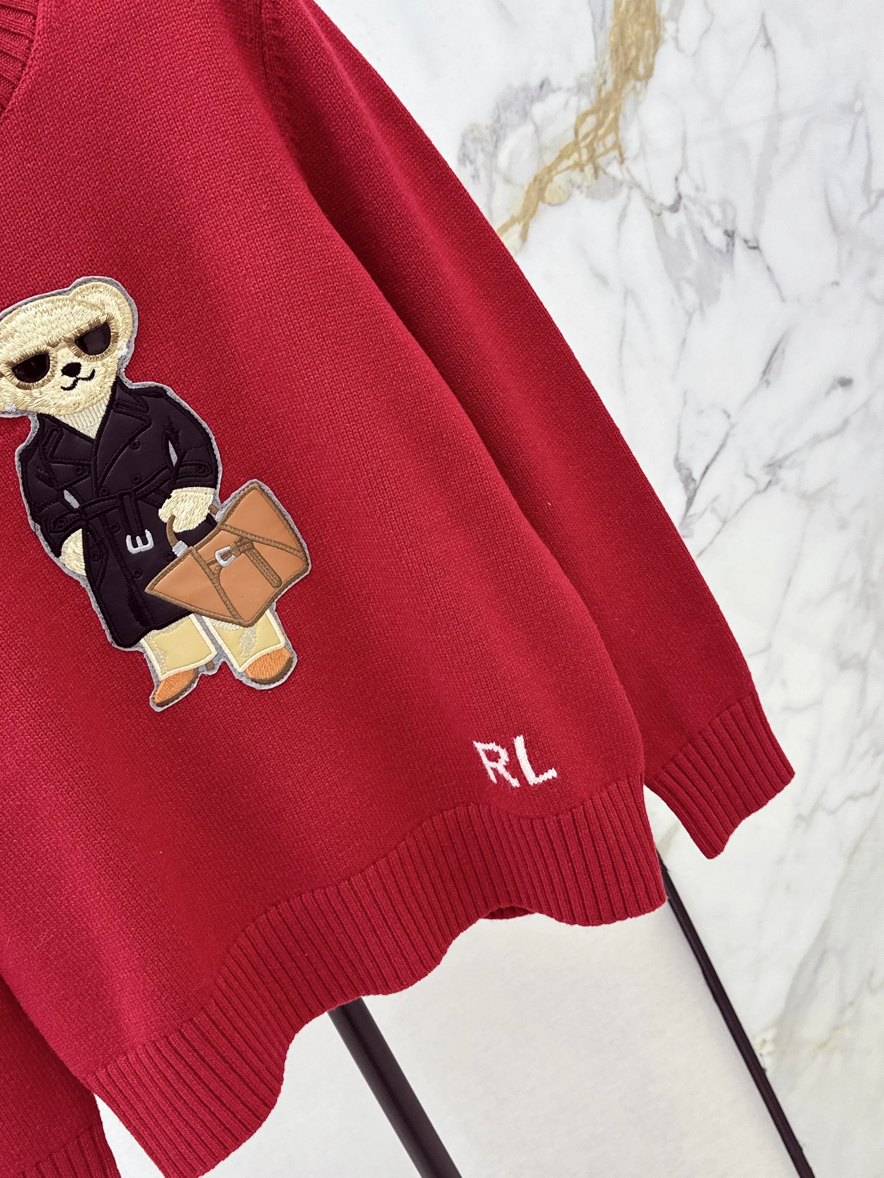 Ralp 26ss embroidery sweater