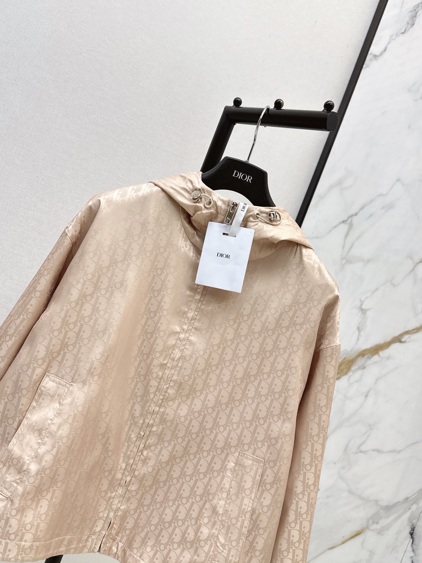 CD 26ss jacquard hooded jacket