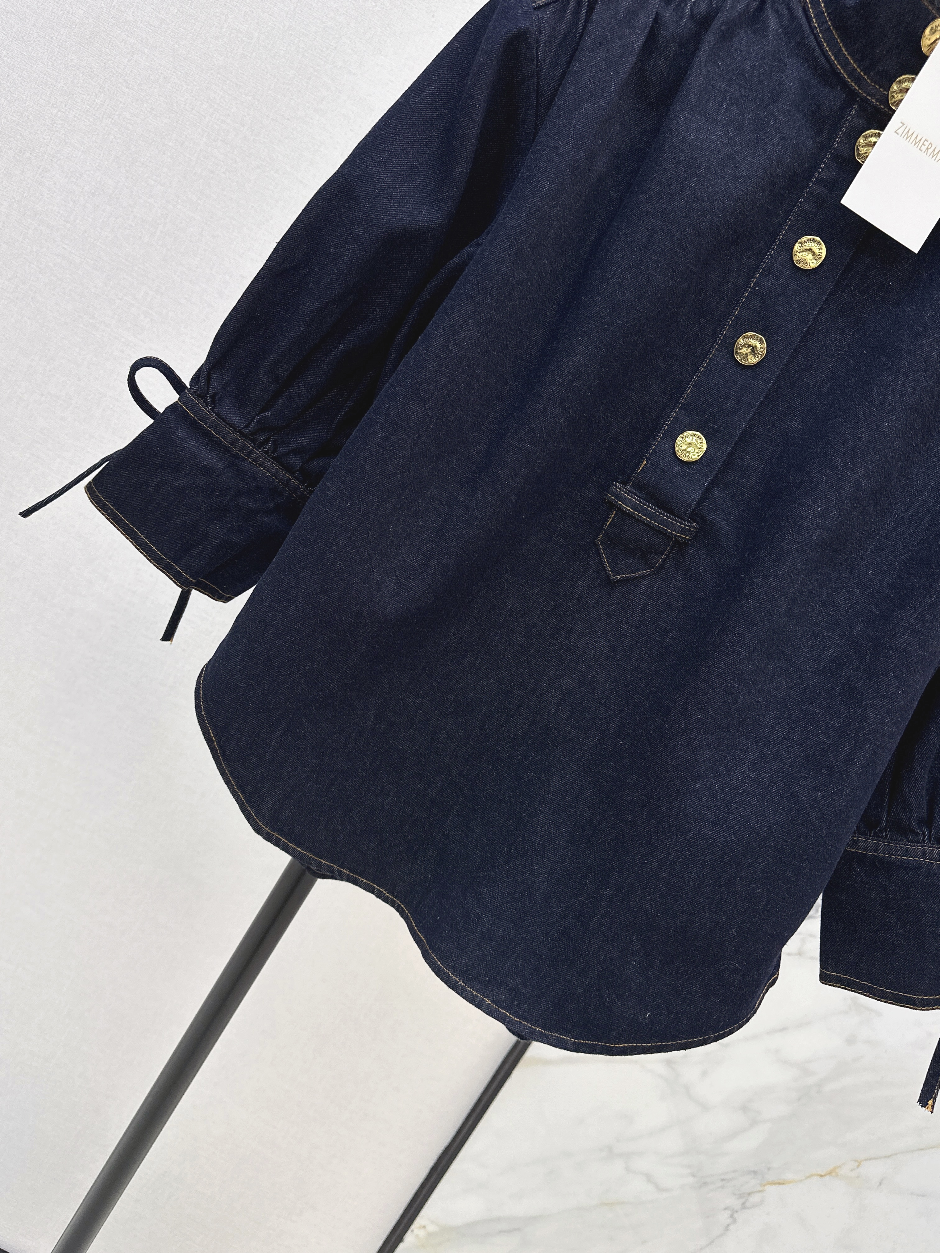 Zimm 26ss denim shirt