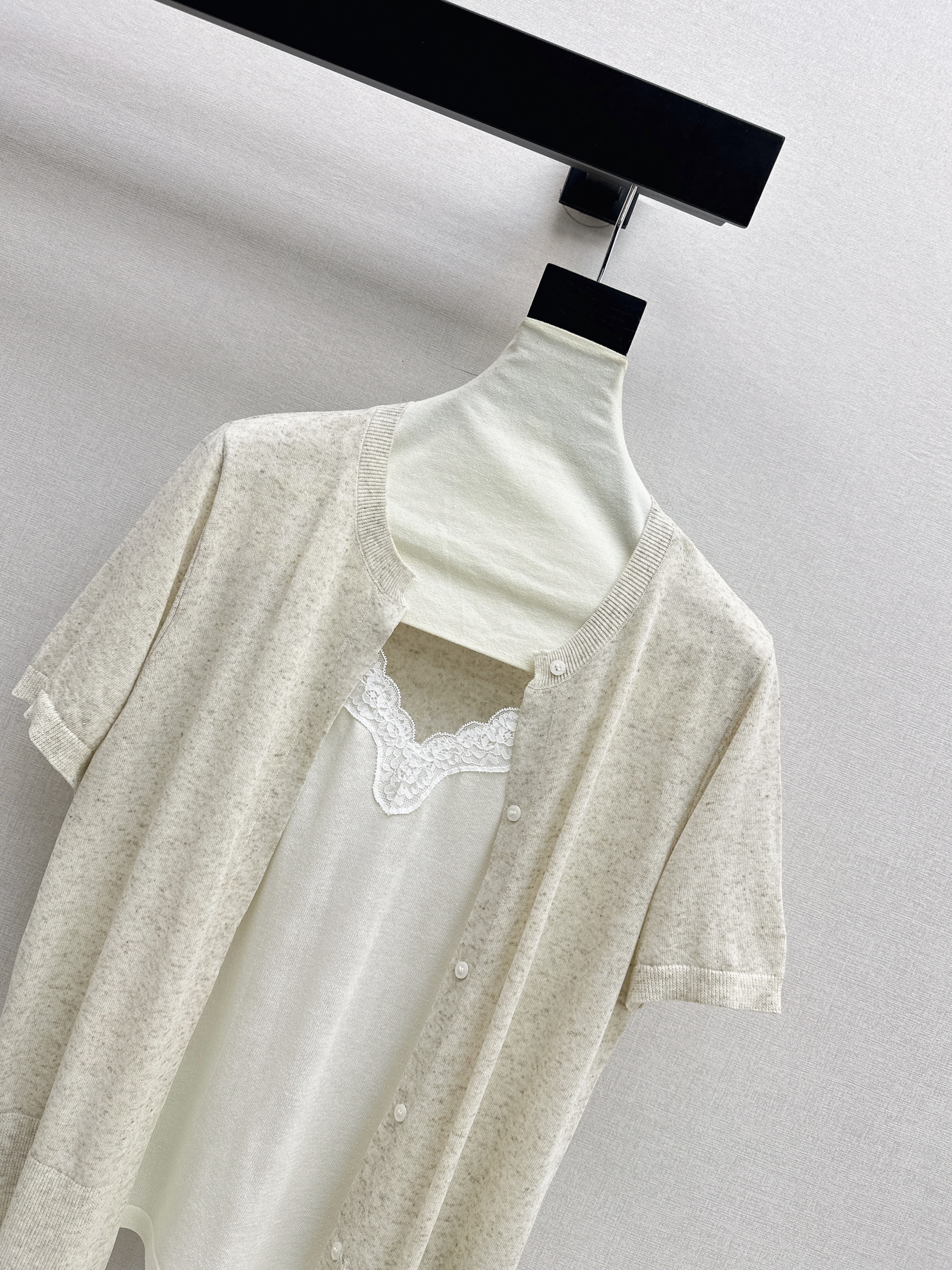 ES 26ss 2in1 knit sweater