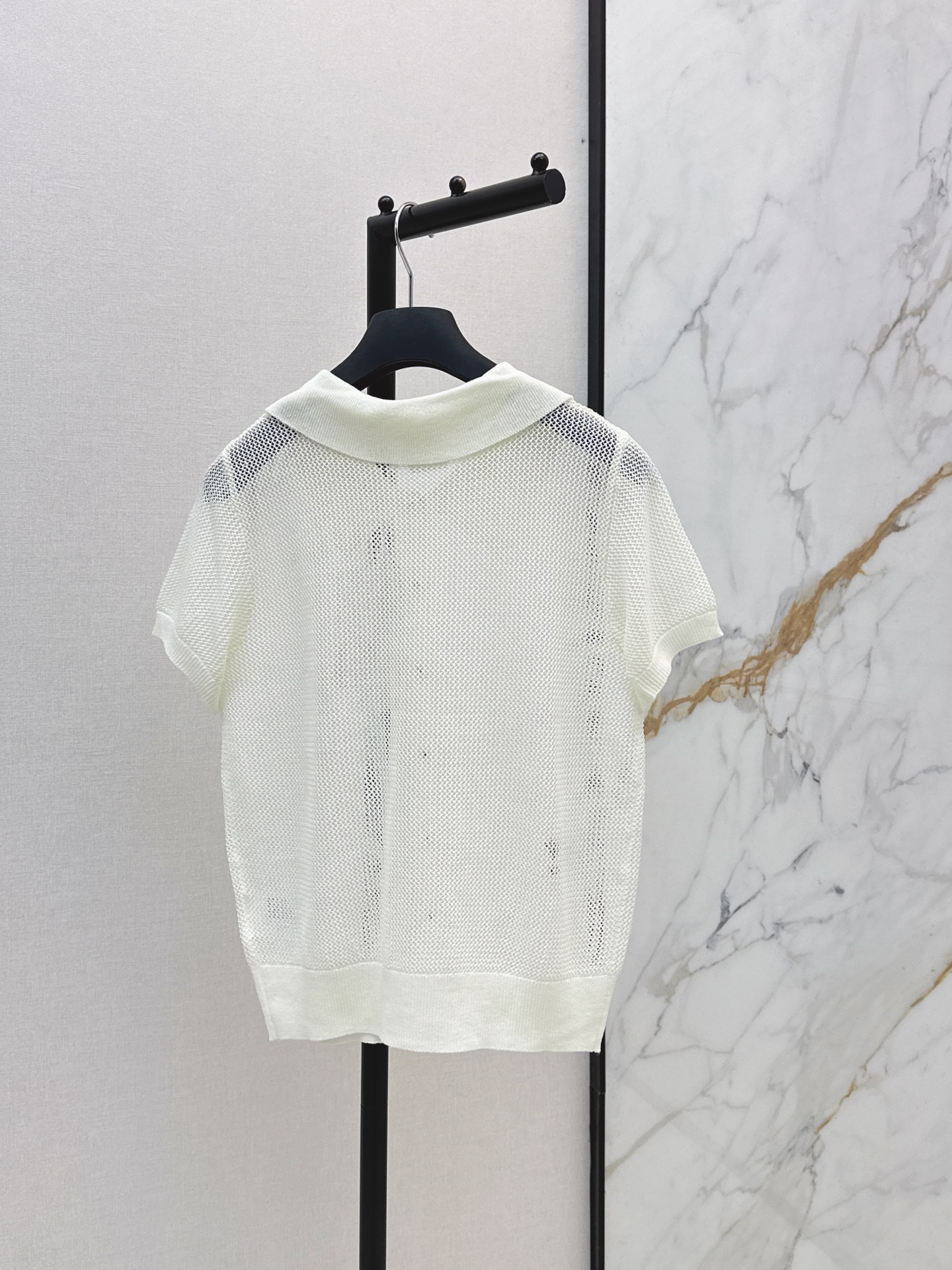 CD 26ss hollow knit polo