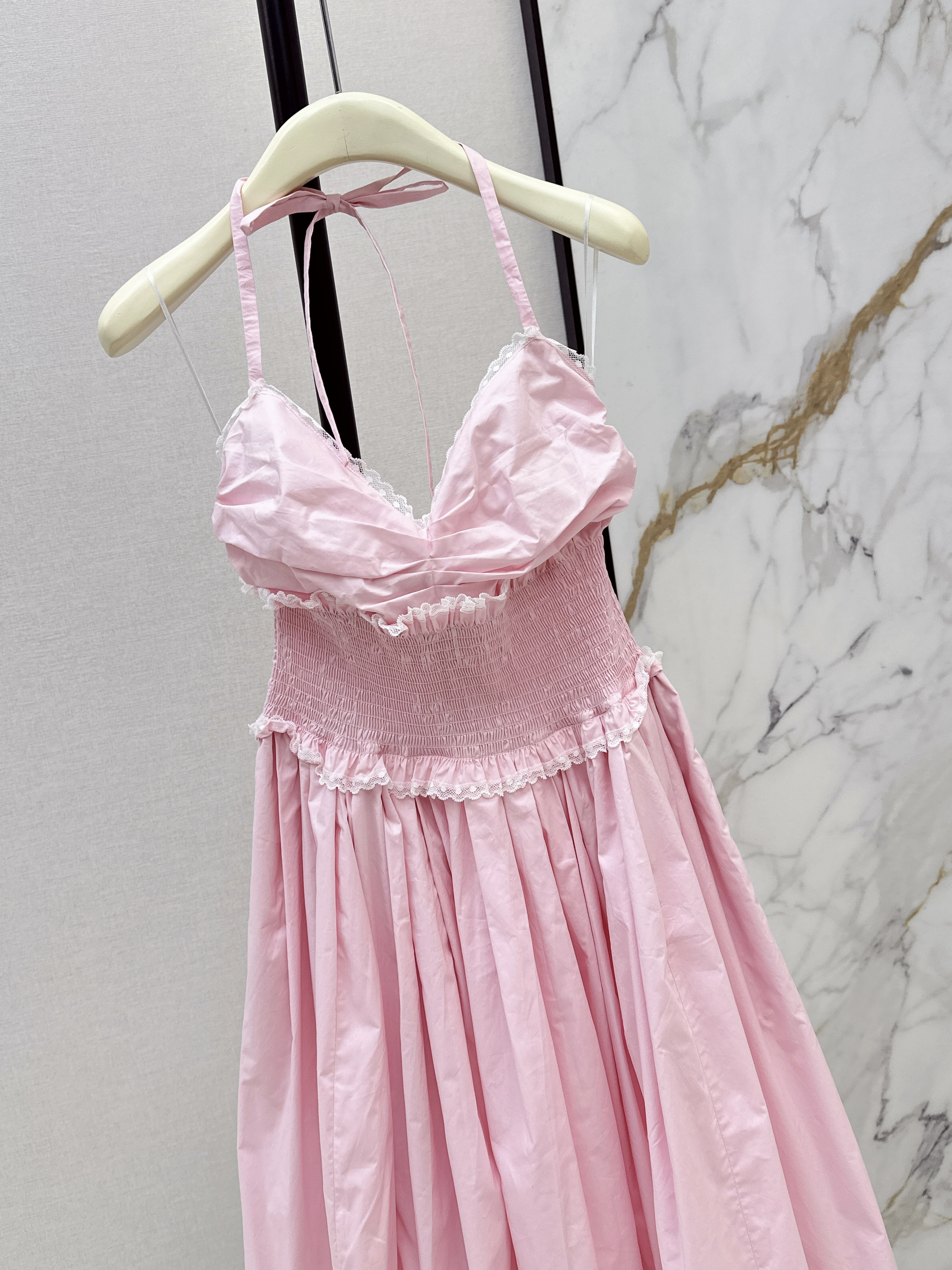 Dolc 26ss halter neck dress