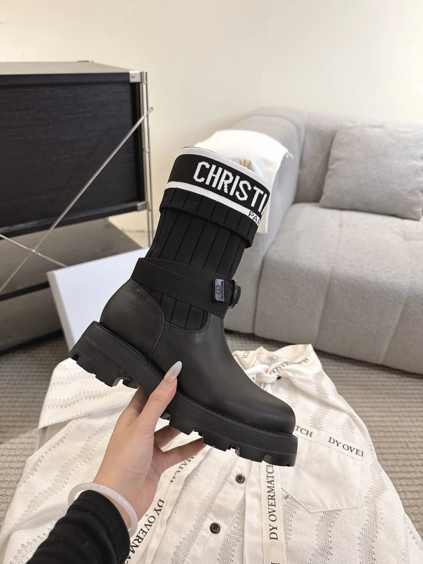 CD 25fw sock boots