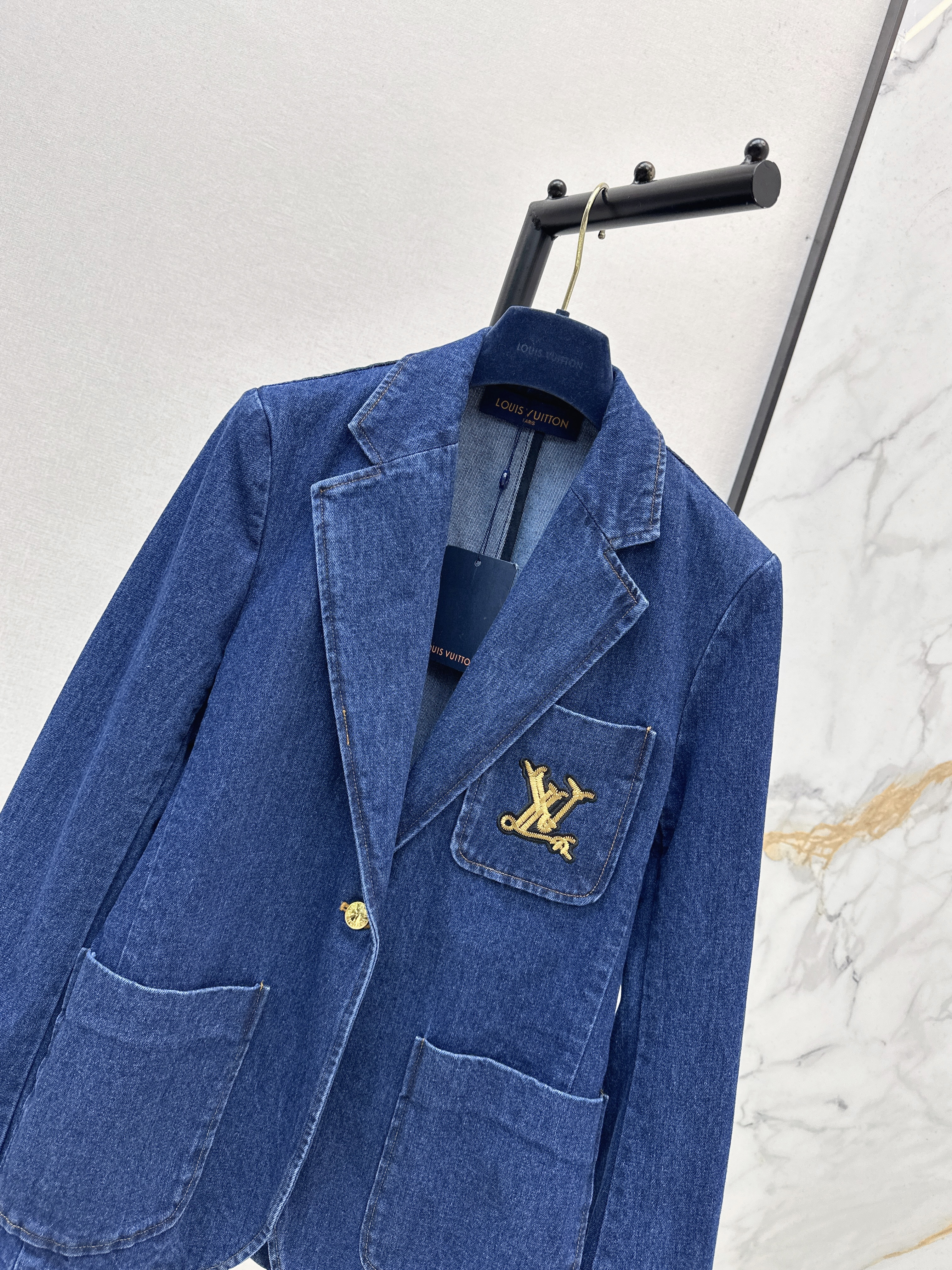 Loui 26ss denim blazer