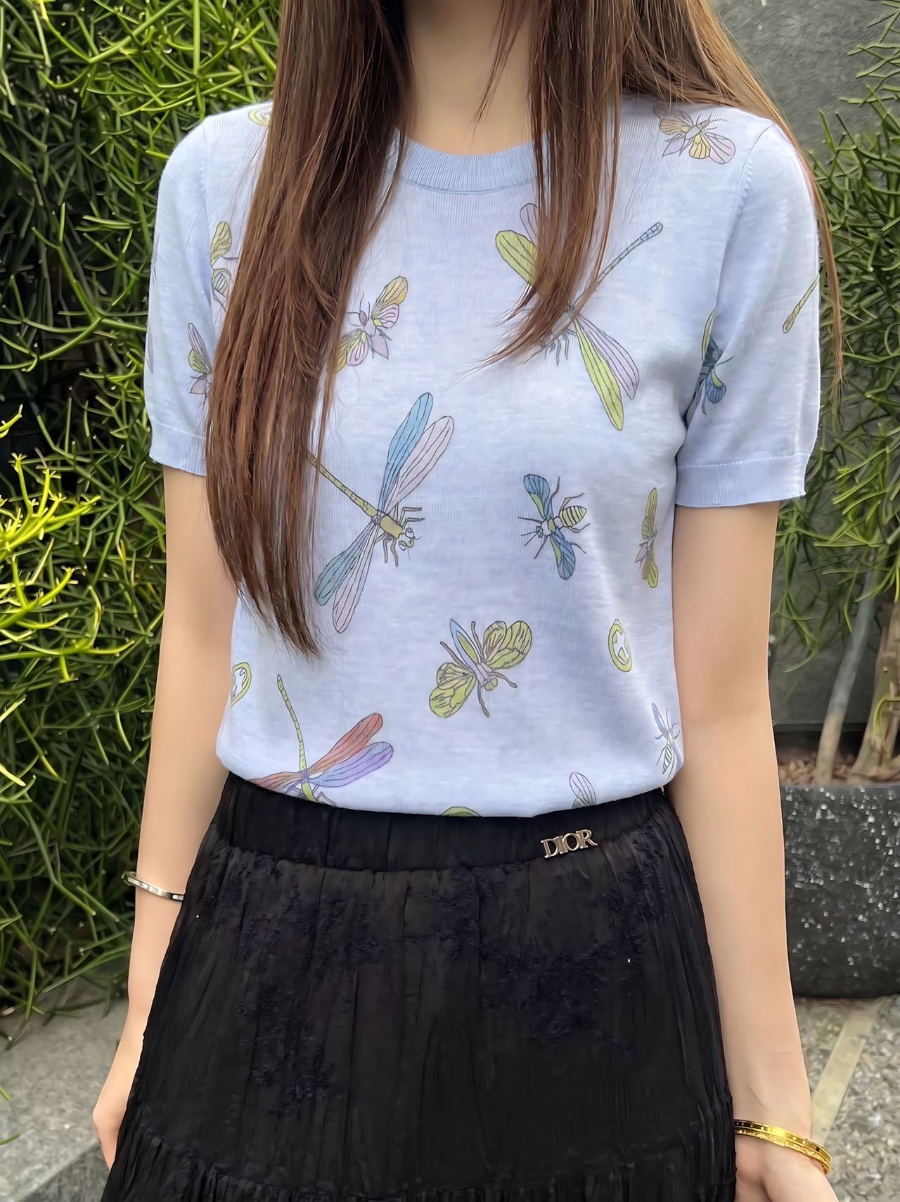 Guc 26ss embroidery sweater